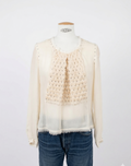 Blouse Yves Saint Laurent écrue