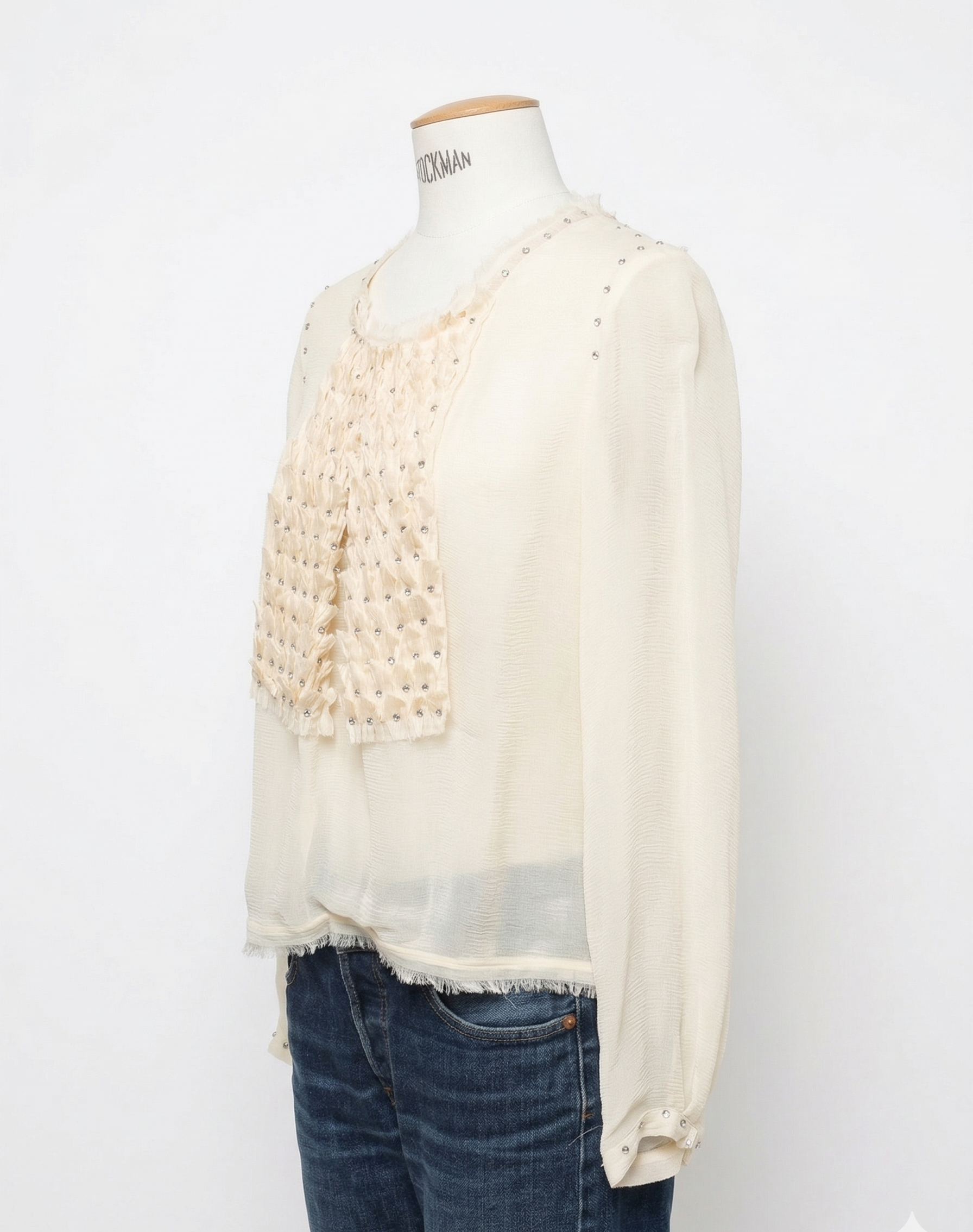 Blouse Yves Saint Laurent écrue