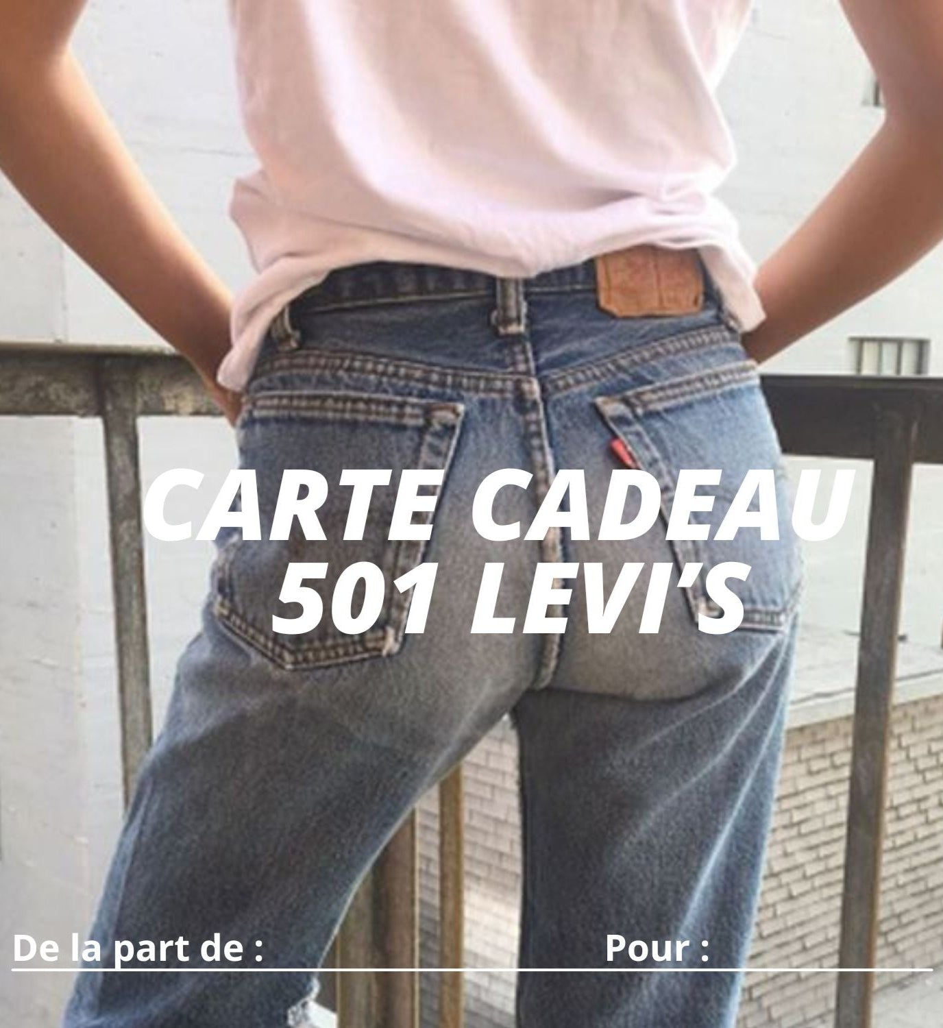 Carte-cadeau 501 Lévi's