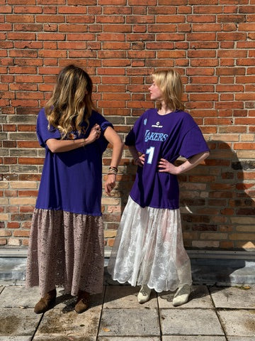 Robe upcyclée personnalisée