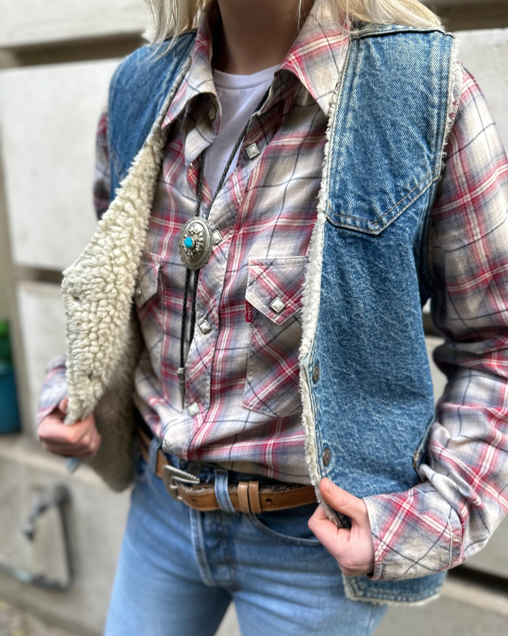 Gilet sans manches en jean Levi's