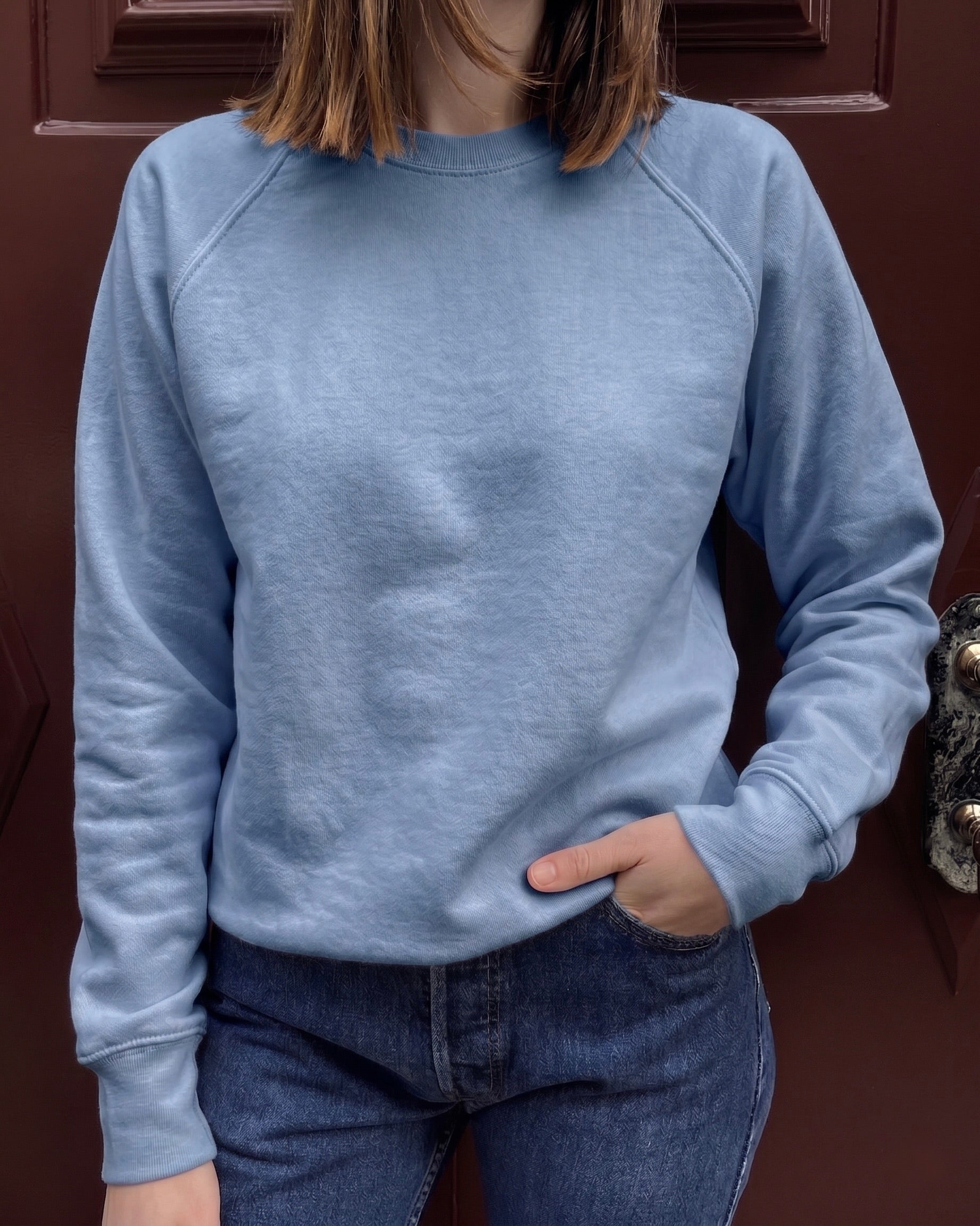 Sweat bleu gris Fruit of the Loom