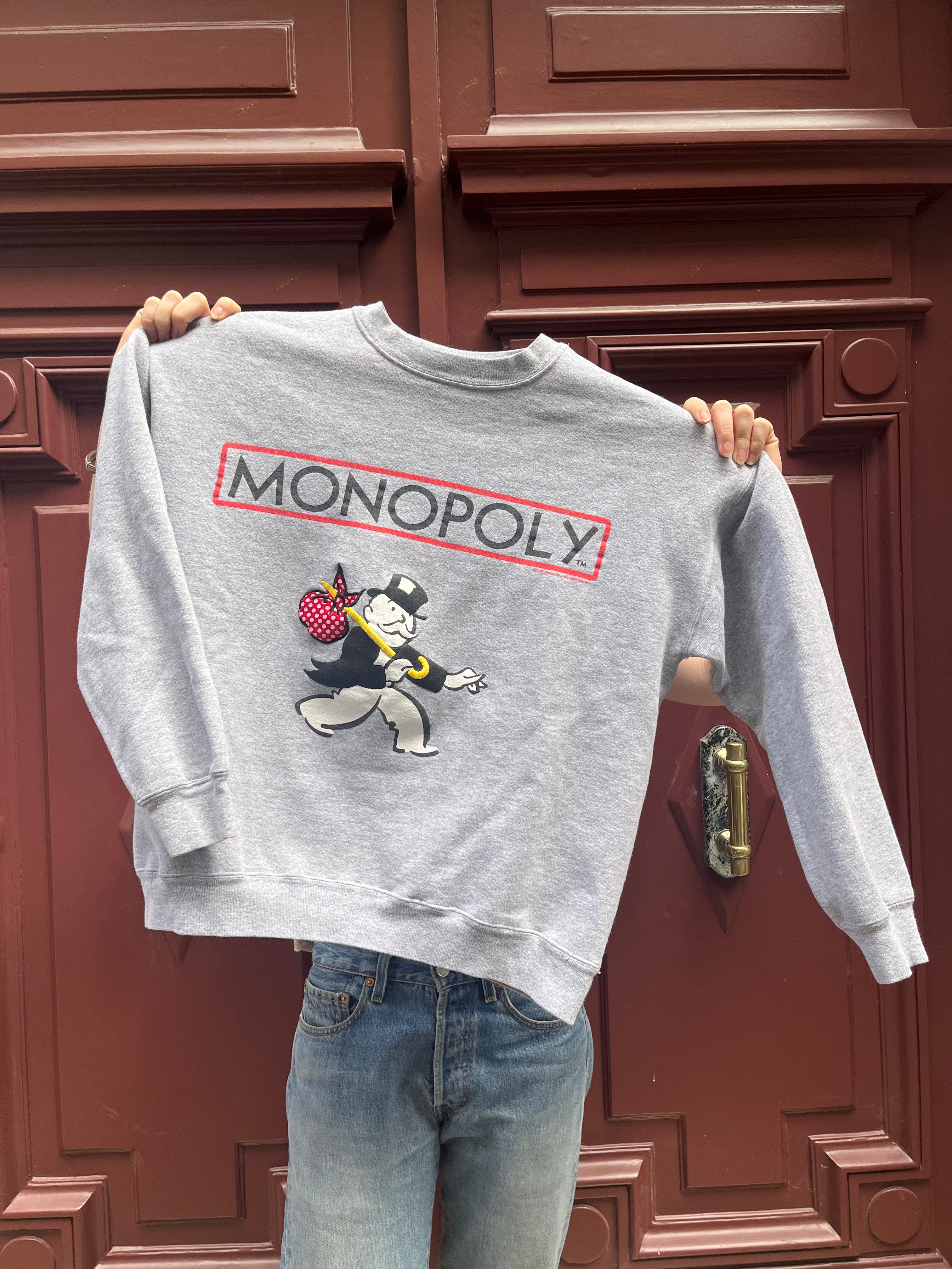 Sweat gris Monopoly