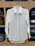 Chemise en popeline blanche