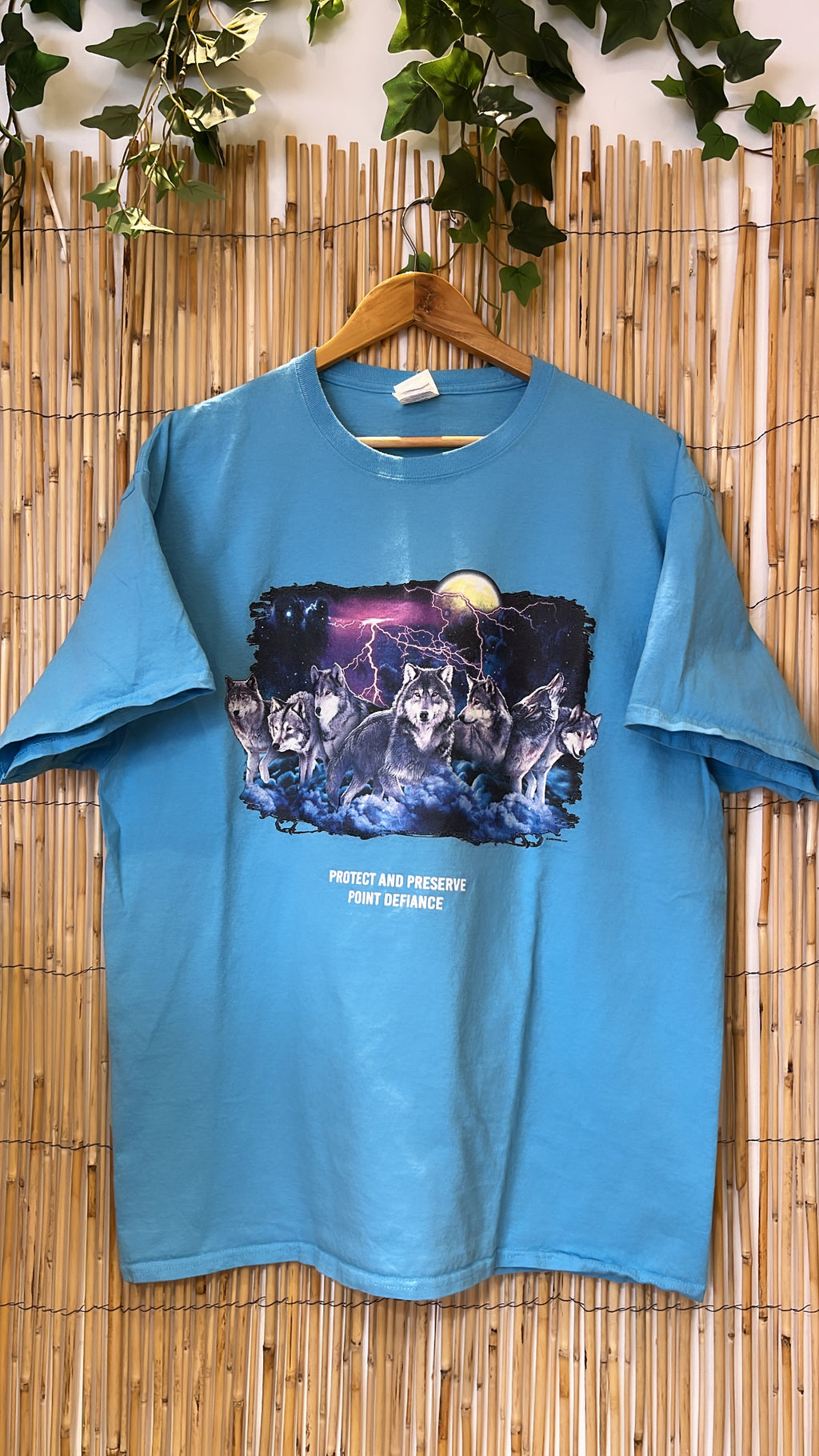 Tee-shirt Loup galactique