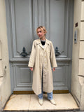 Trench Burberry beige clair