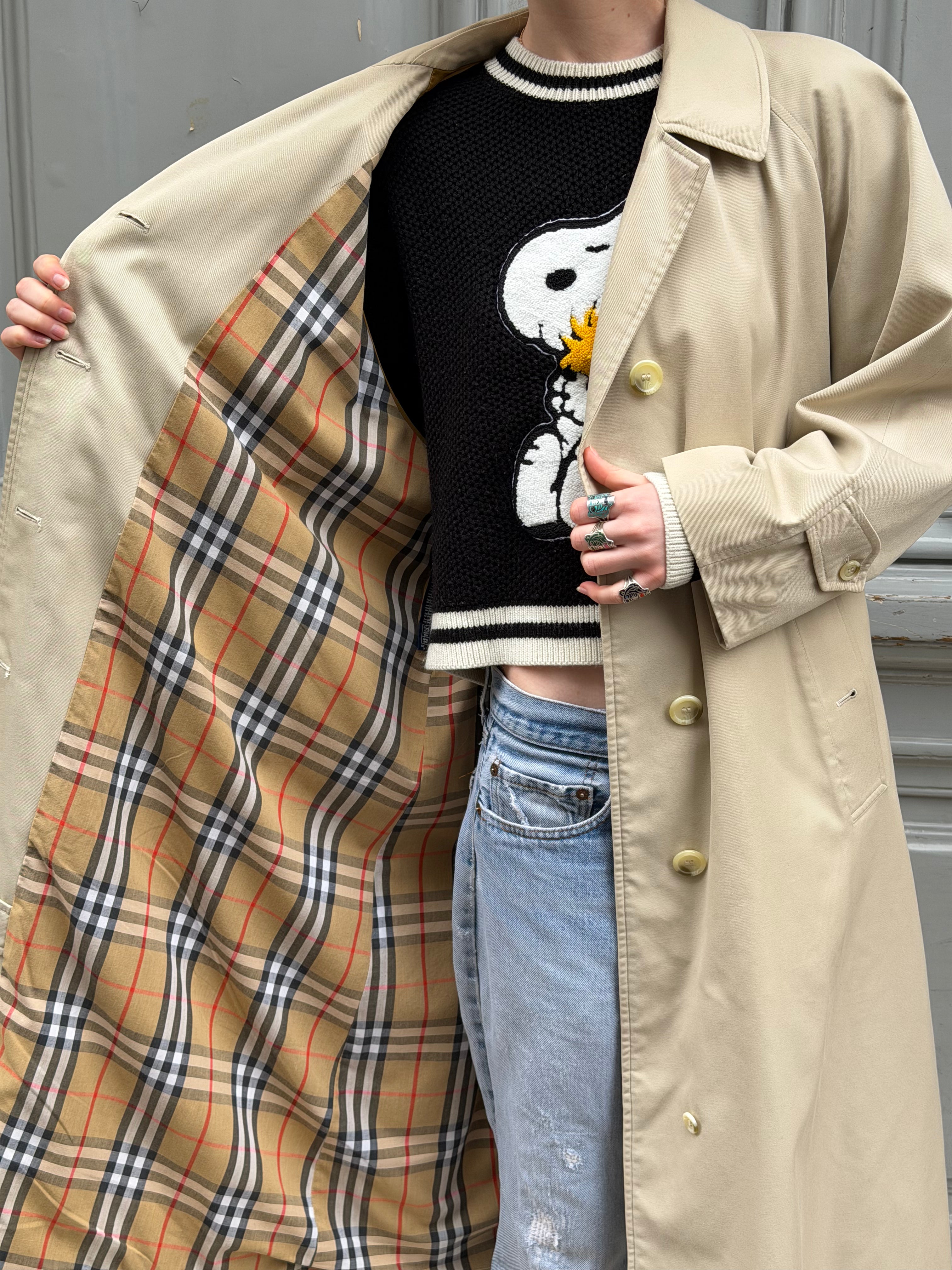Trench Burberry beige clair