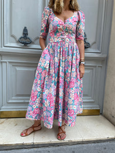 Robe longue Laura Ashley