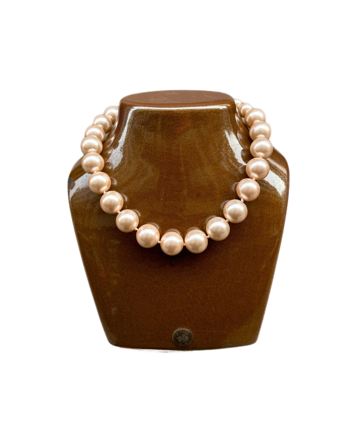 Perboles Rozems Collier en perles roses Monet – Le Vintage de Julie