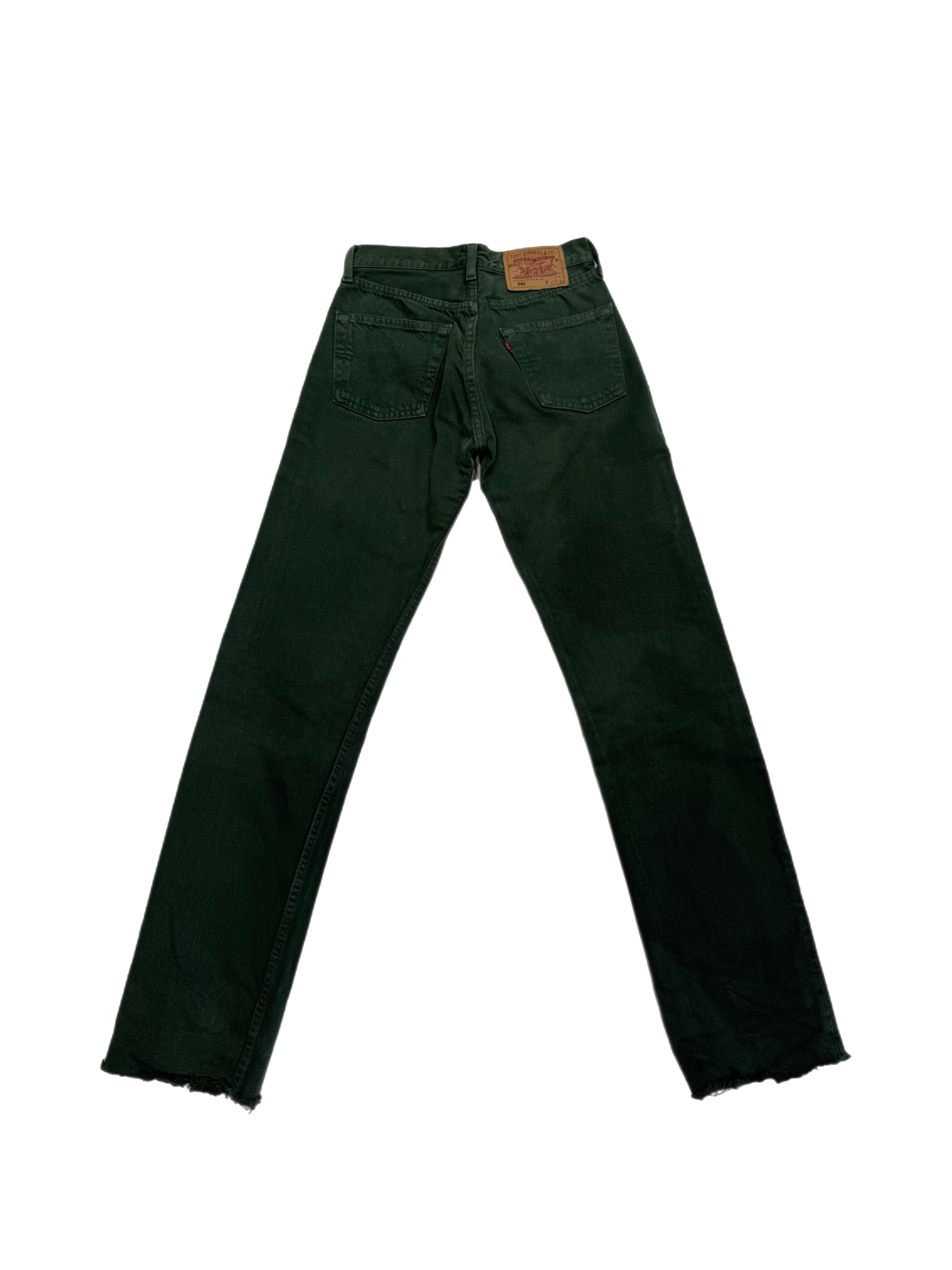 Jeans Levi's 501 W27 L34 kaki - numéro H4