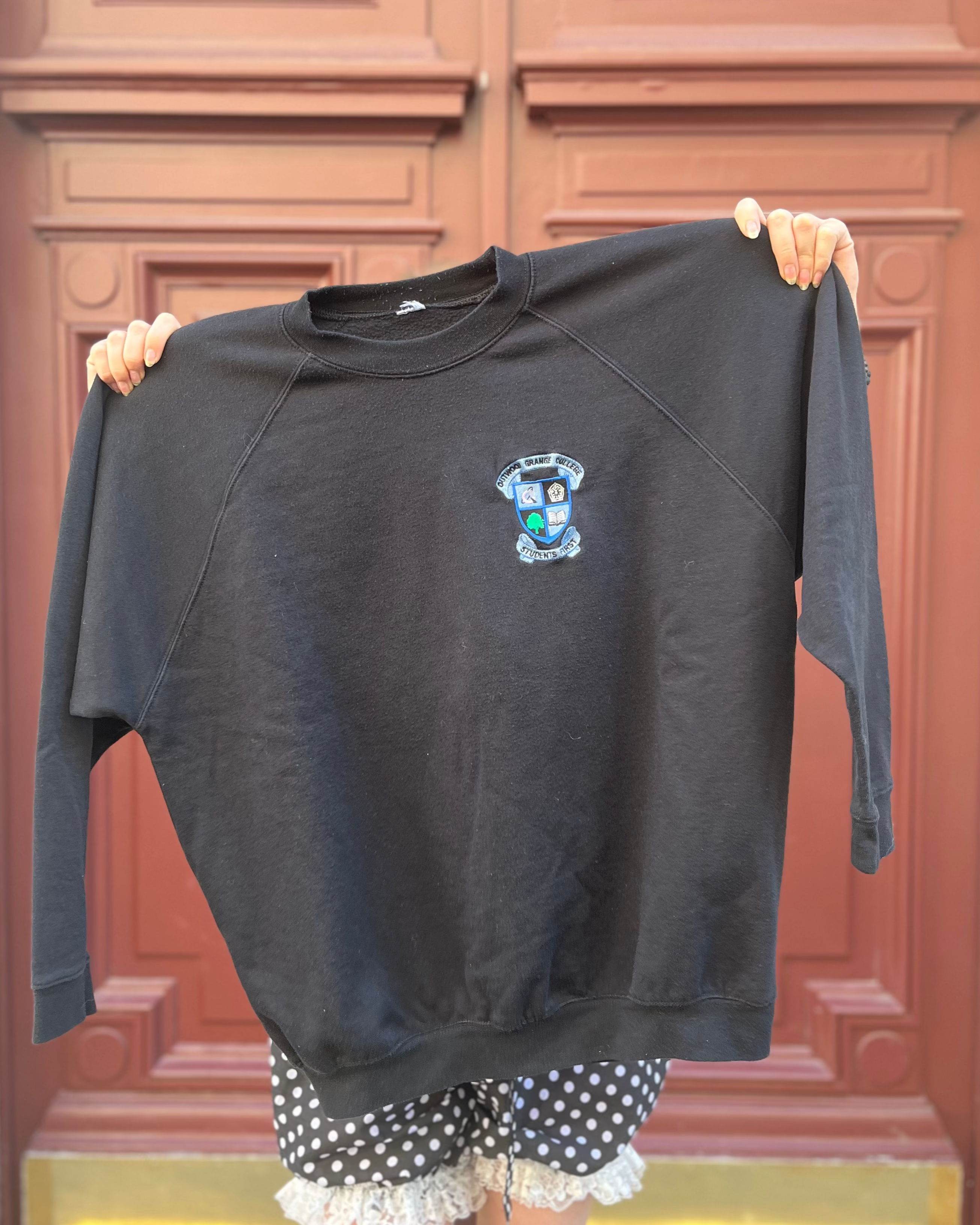 Sweat noir université