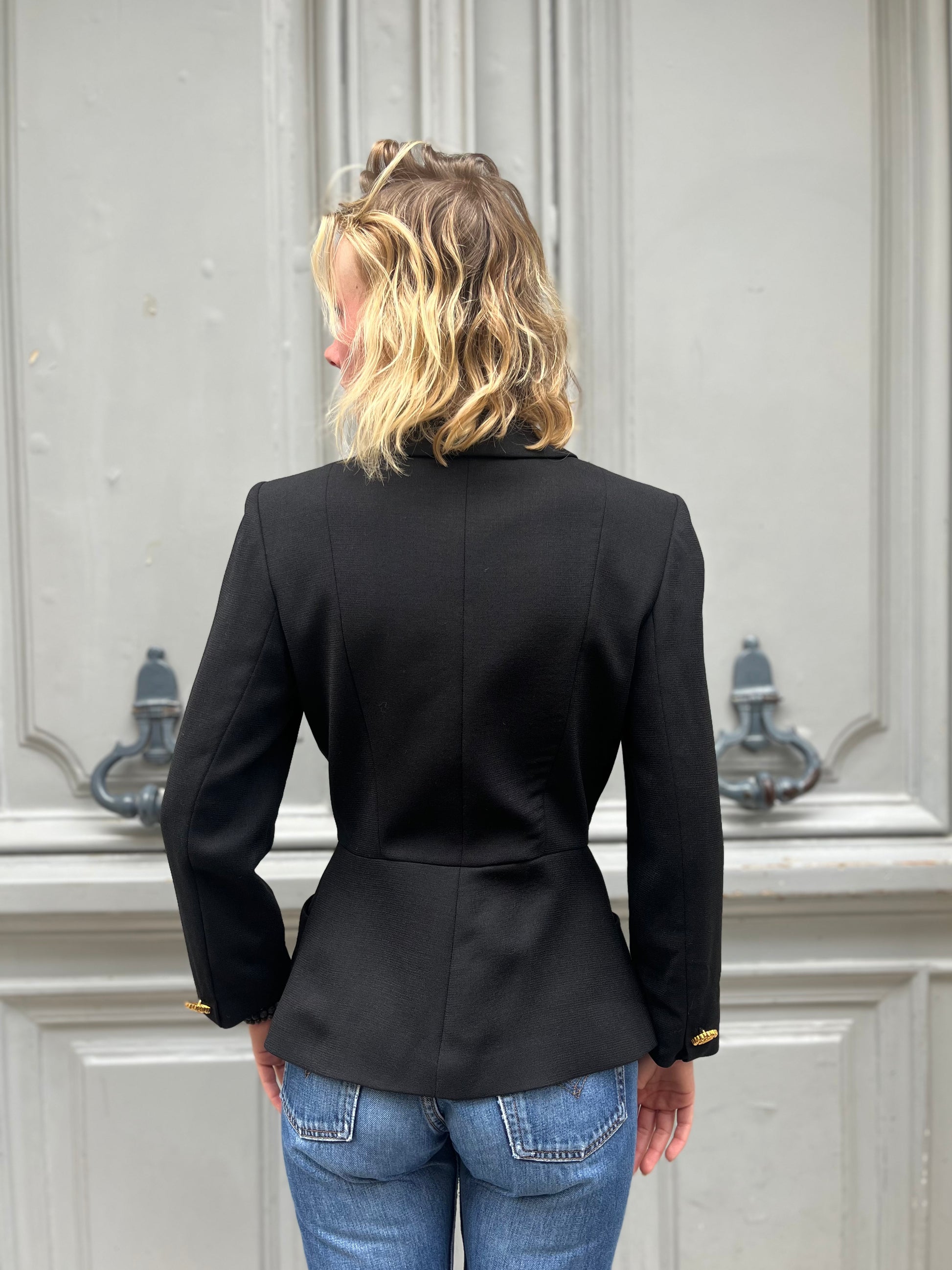 Veste YSL Variation à boutons dorés