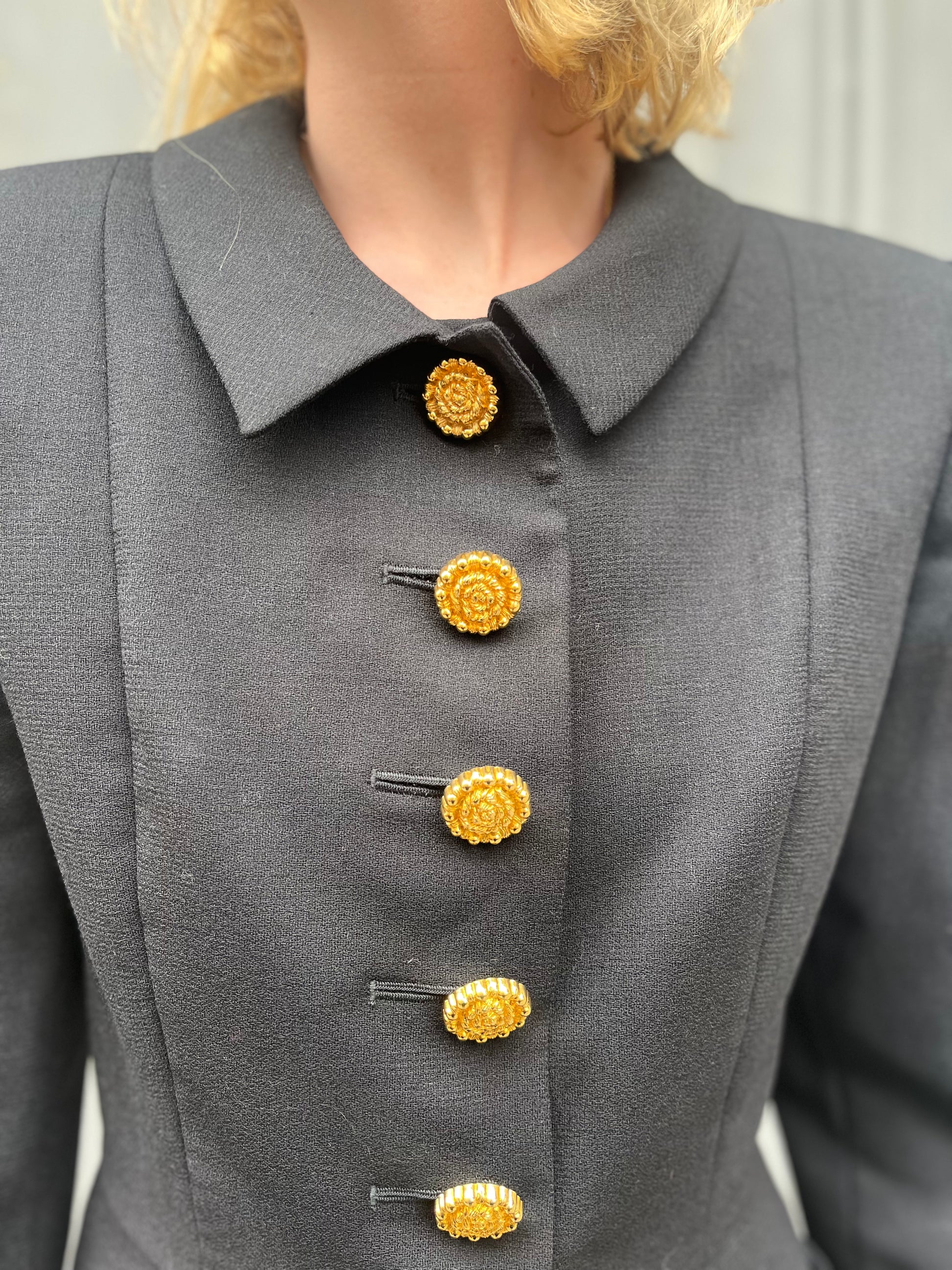 Veste YSL Variation à boutons dorés