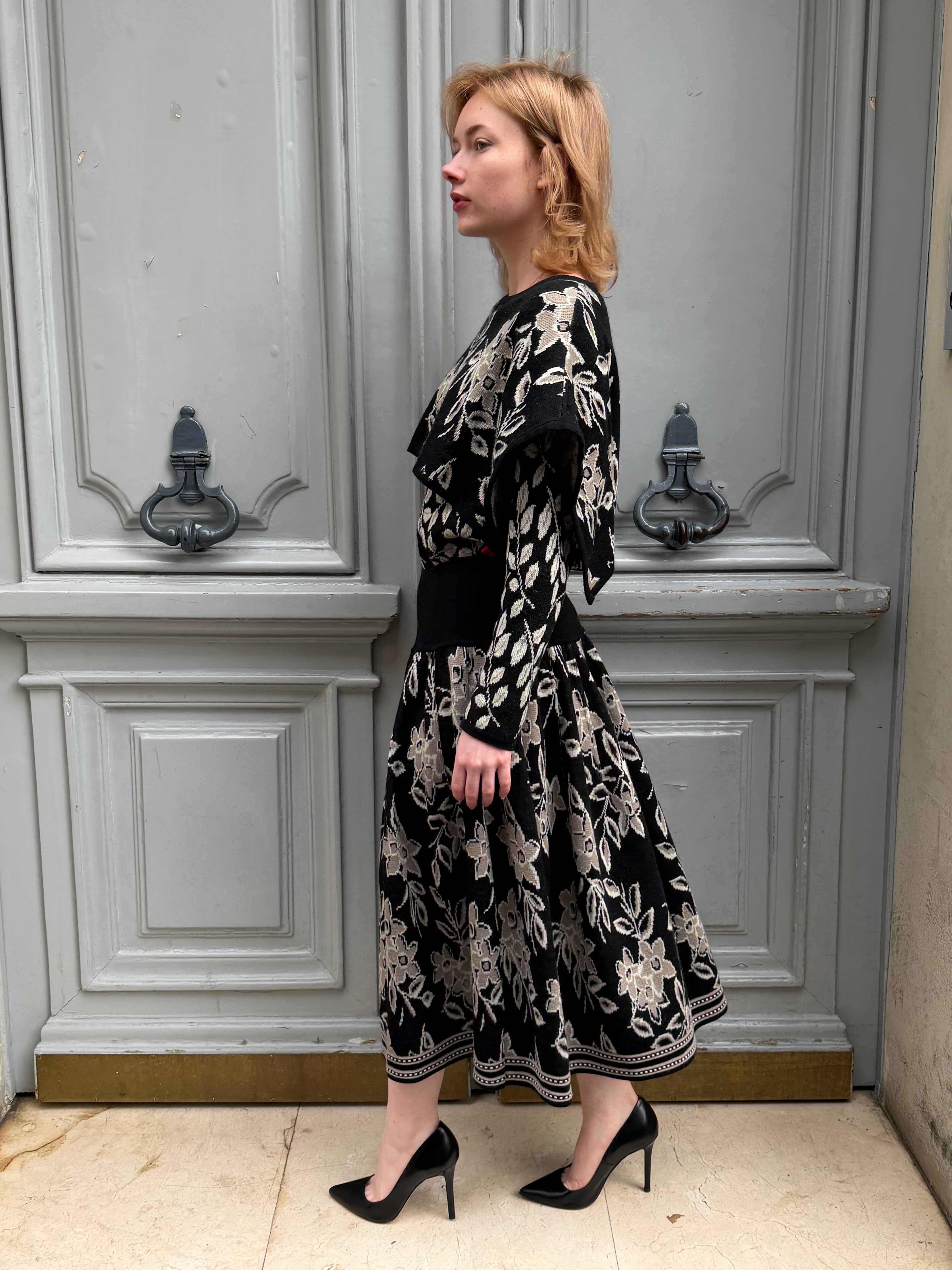 Ensemble Chacok en laine d’agneau – jupe & pull