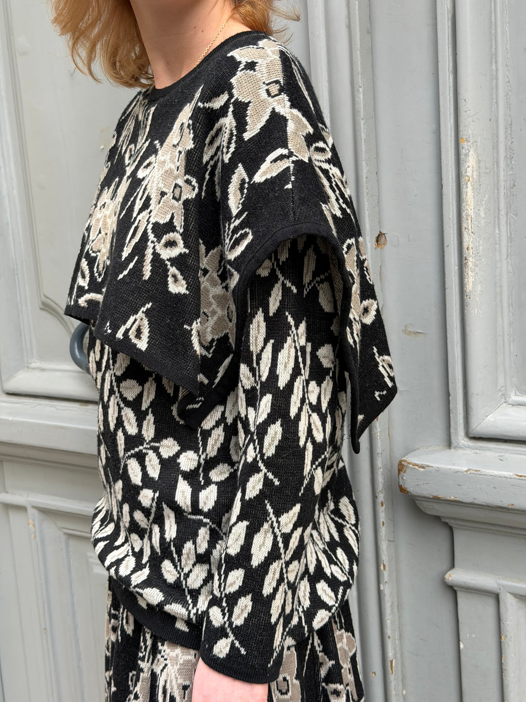 Ensemble Chacok en laine d’agneau – jupe & pull