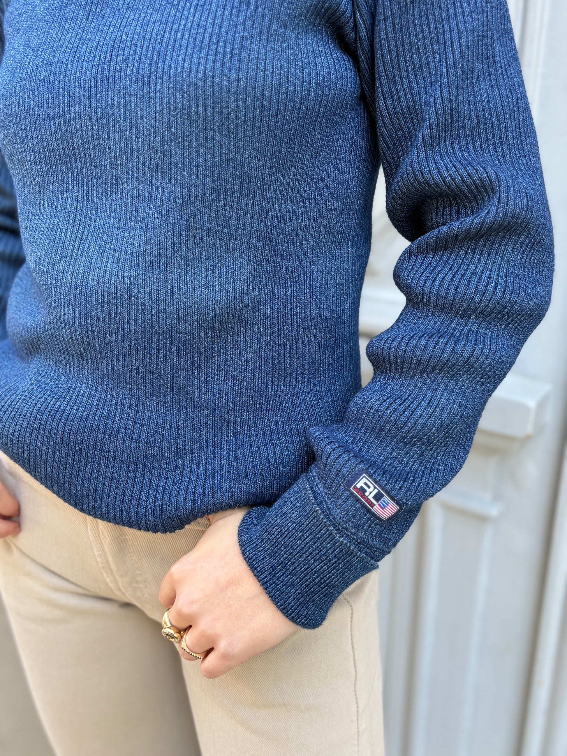 Pull Ralph Lauren bleu marine