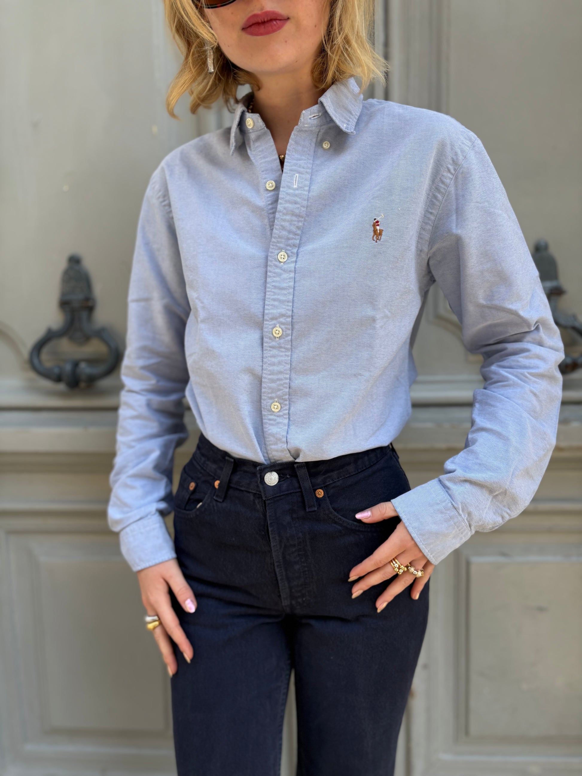 Chemise Ralph Lauren bleue