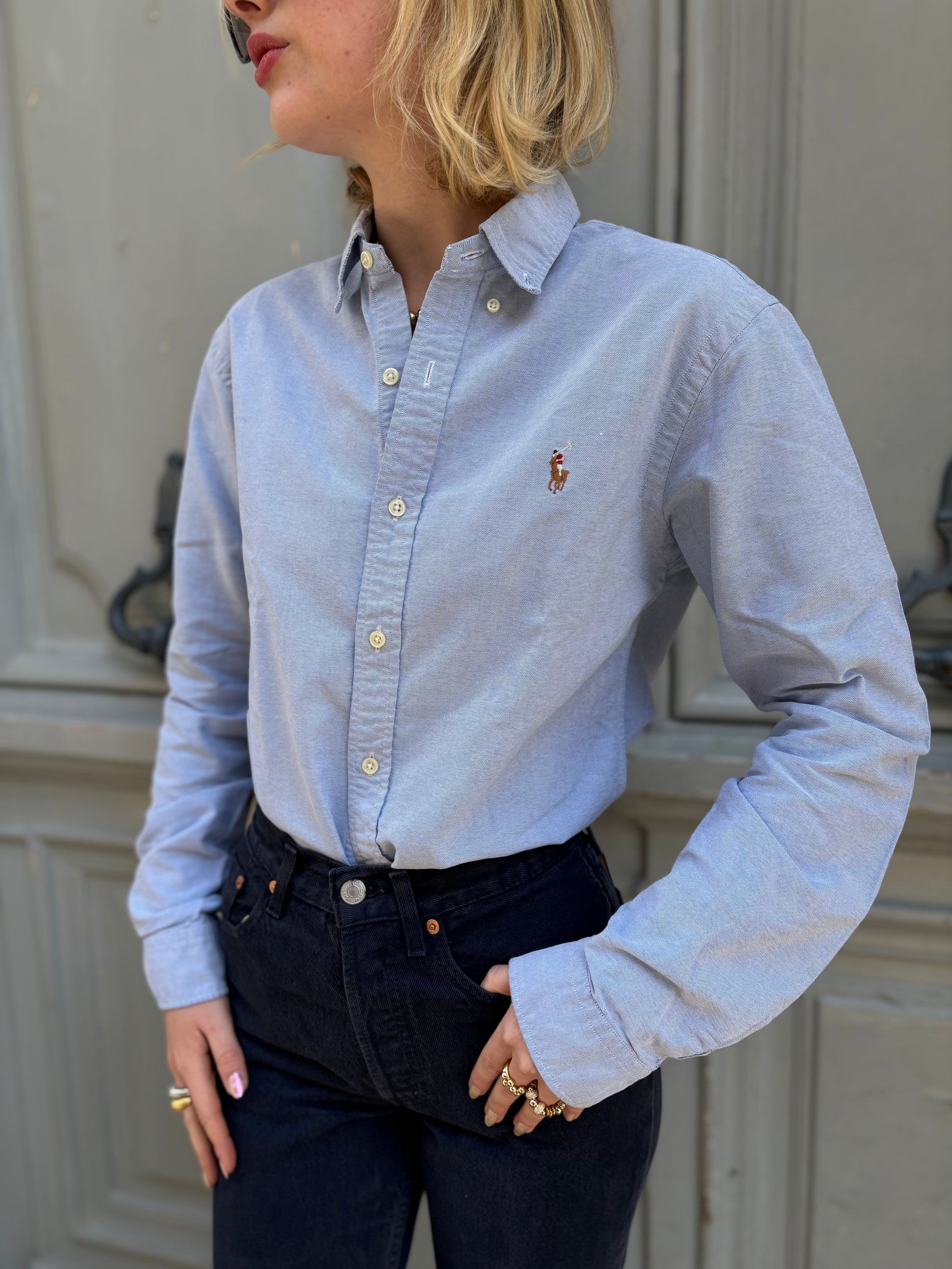 Chemise Ralph Lauren bleue