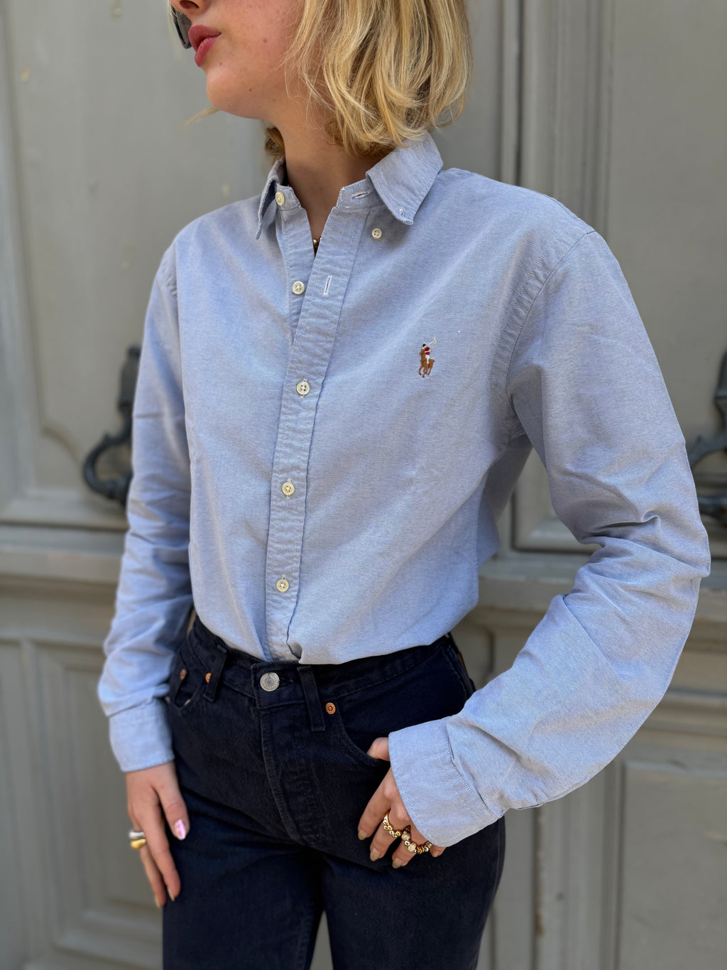 Chemise Ralph Lauren bleue
