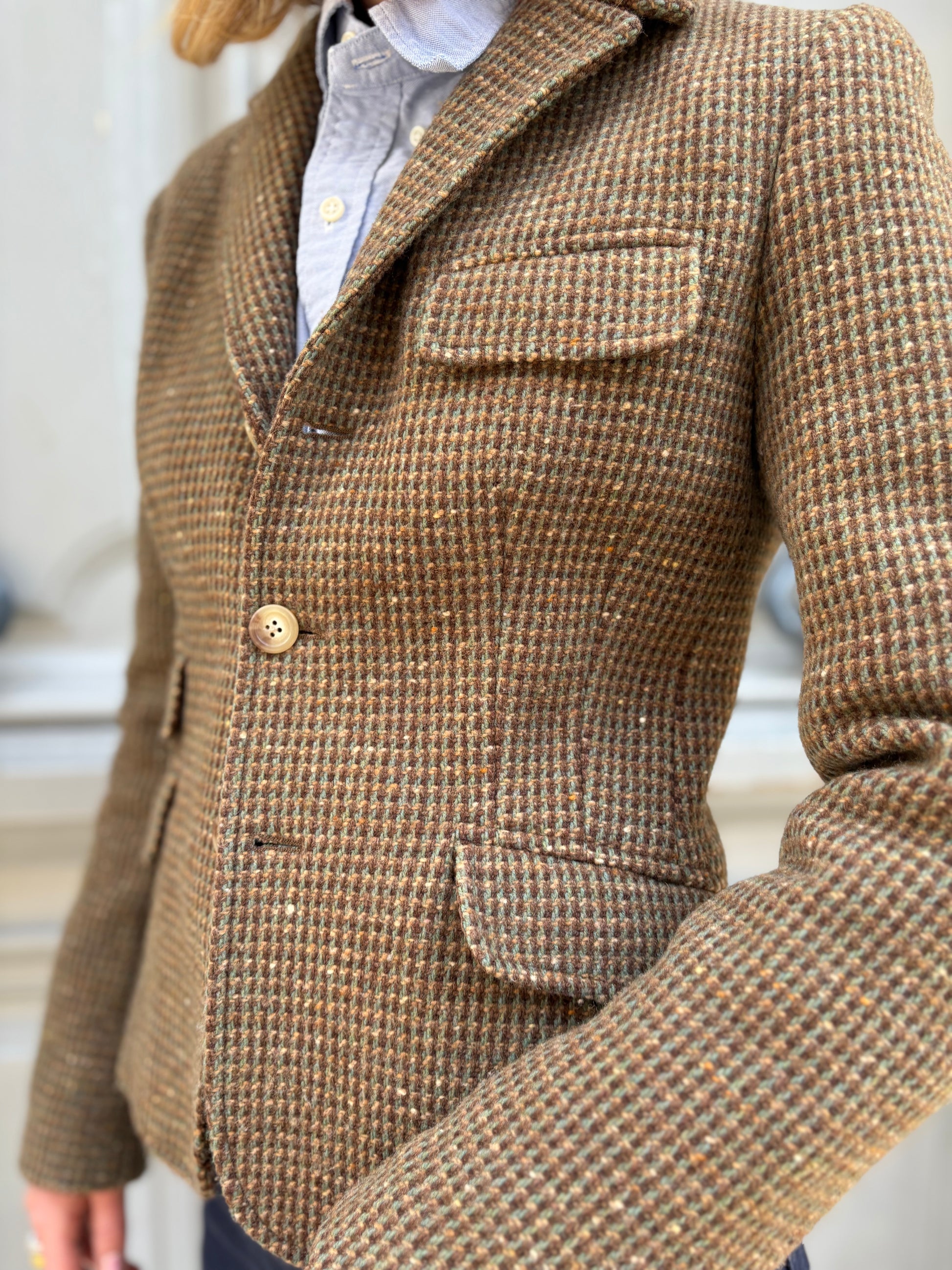 Blazer Ralph Lauren en laine marron