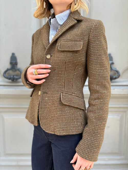 Blazer Ralph Lauren en laine marron