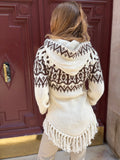 Pull poncho à capuche Ralph Lauren