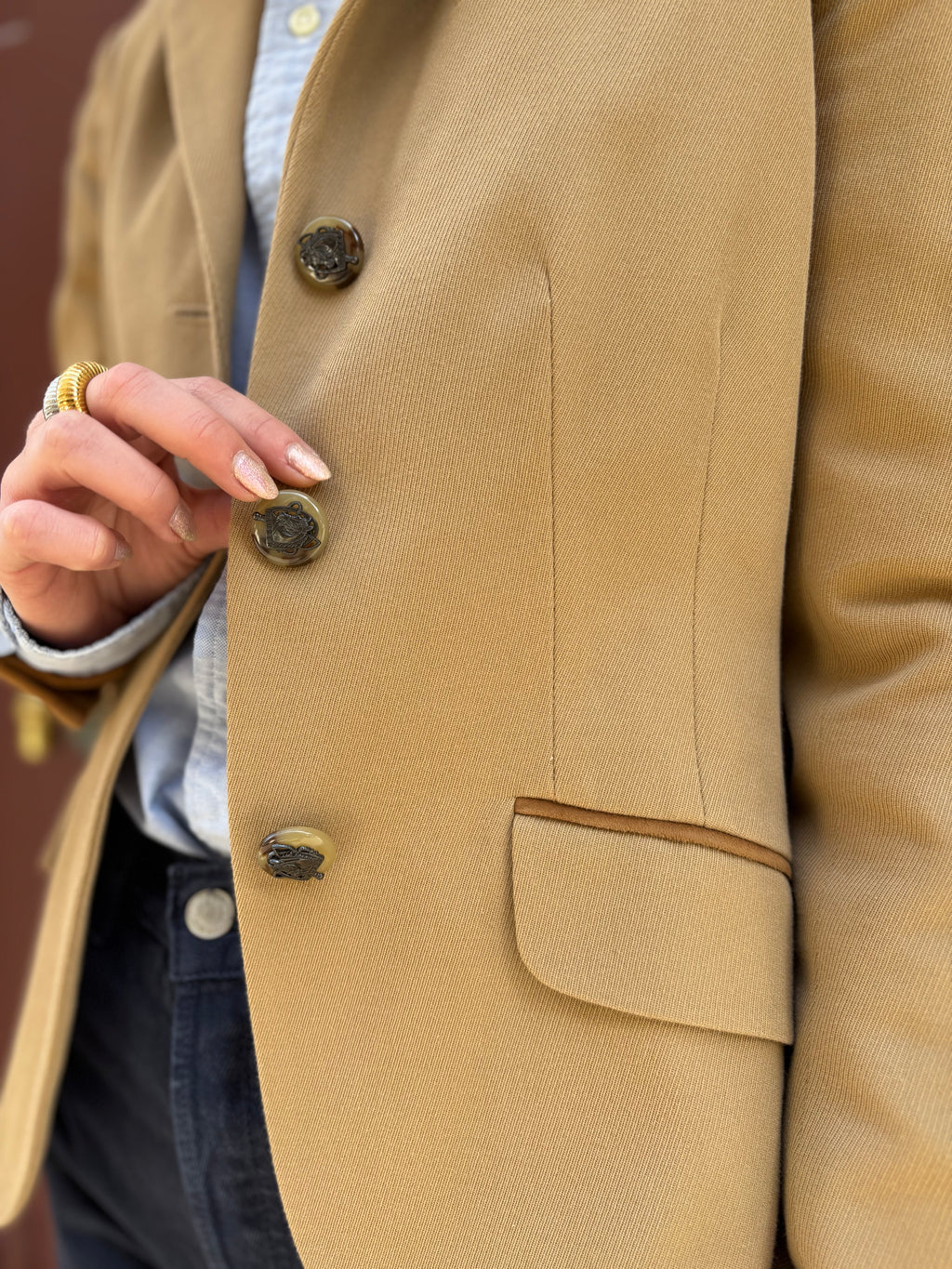 Blazer camel Ralph Lauren