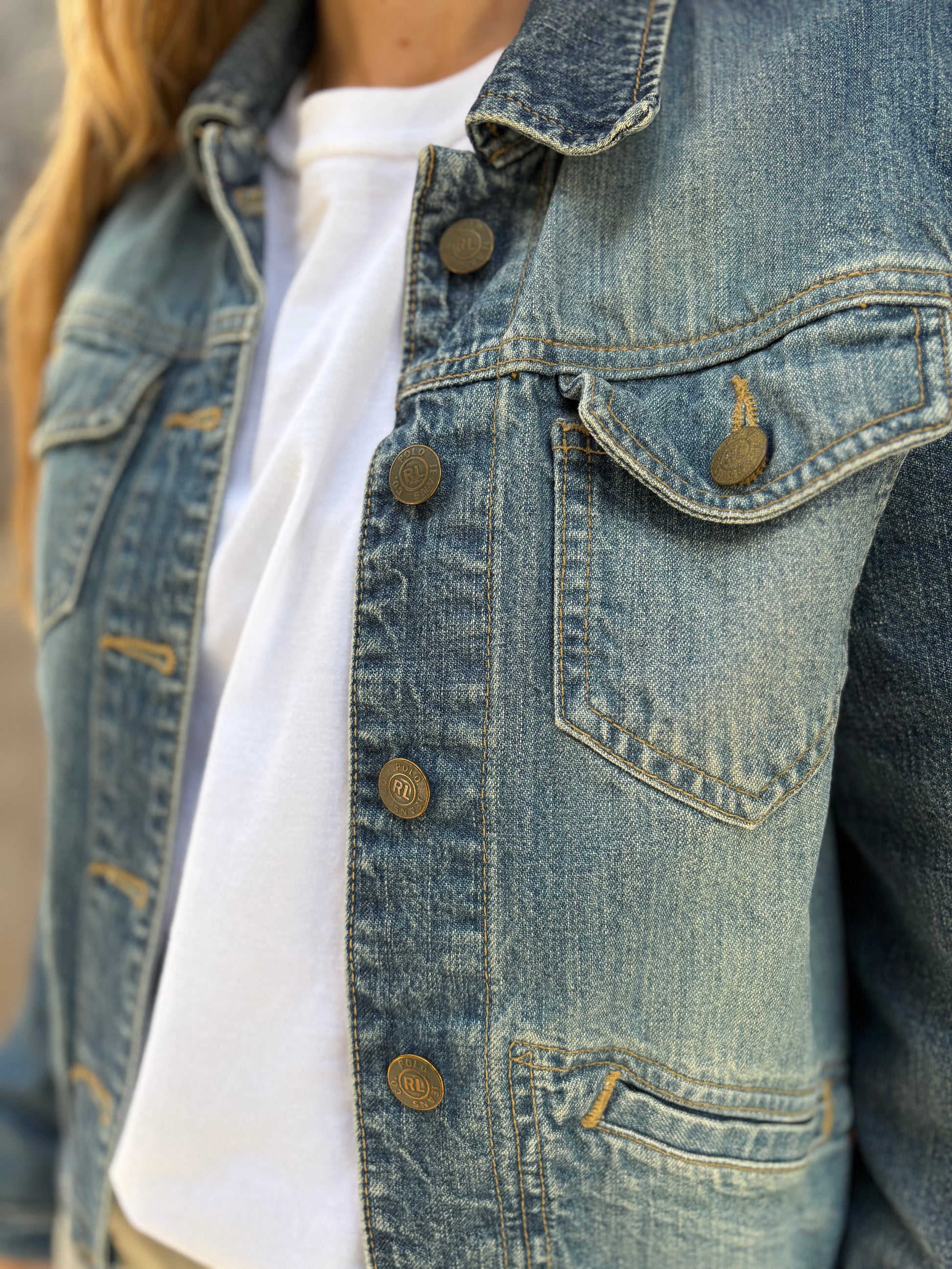 Veste en jean Ralph Lauren