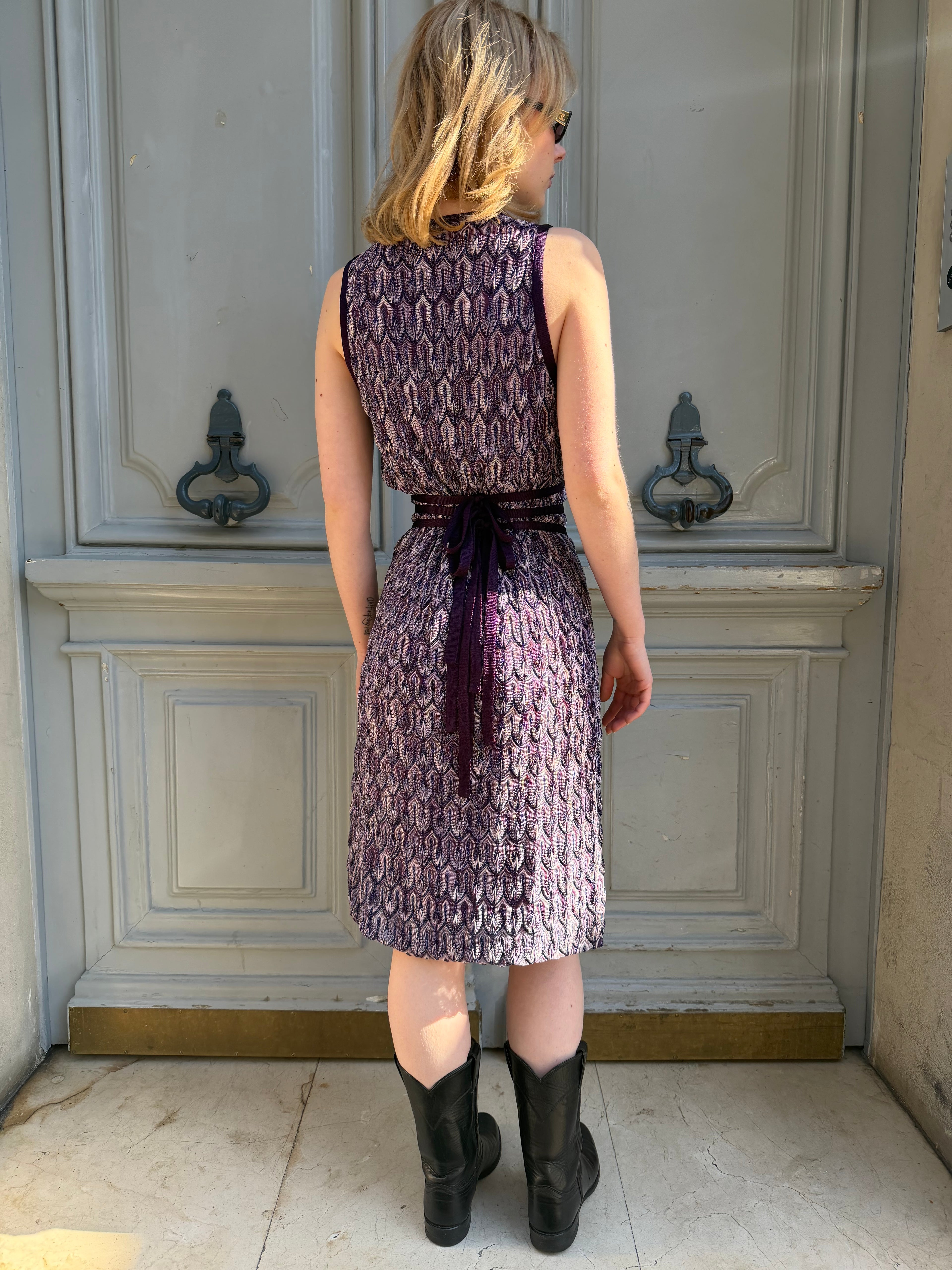 Robe Missoni violette