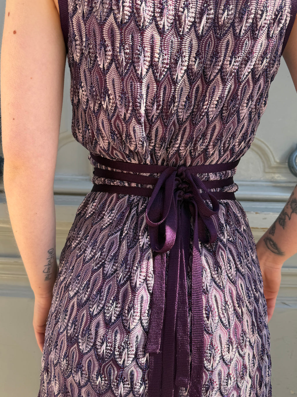 Robe Missoni violette