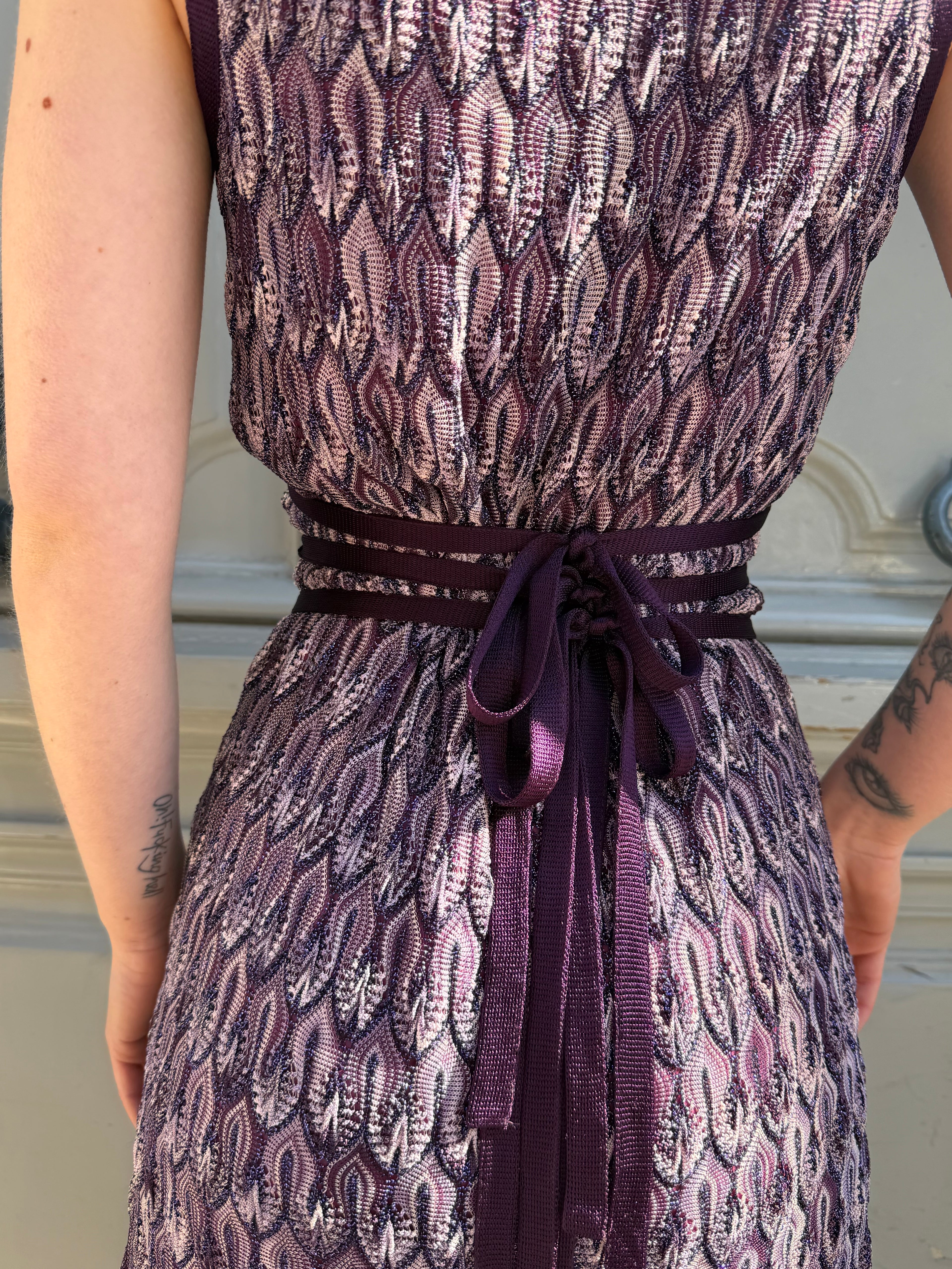 Robe Missoni violette