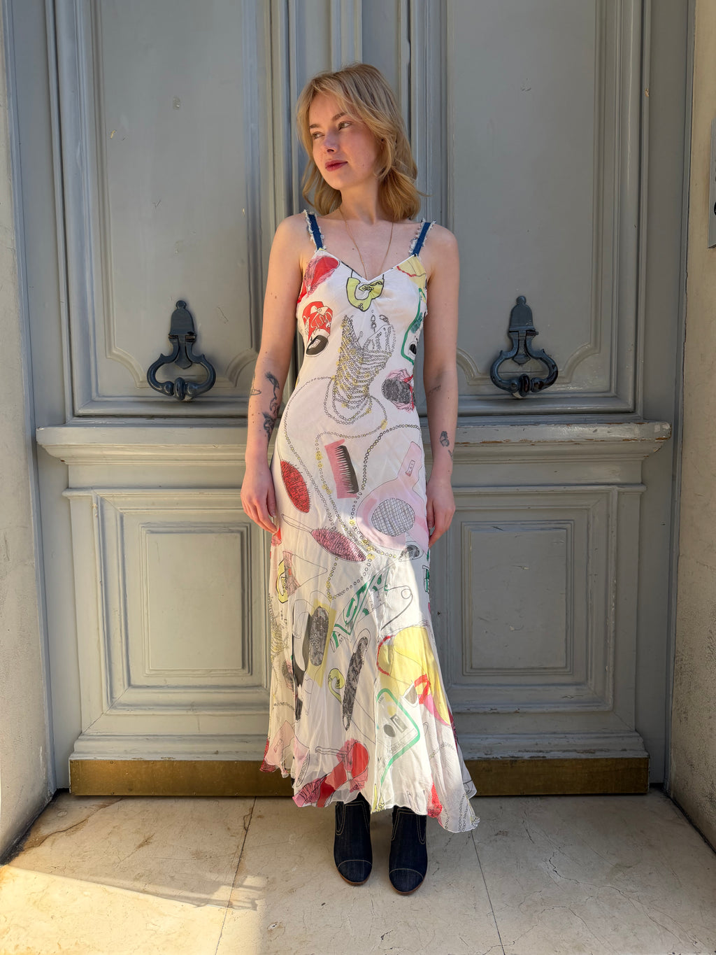 Robe Christian Dior en soie