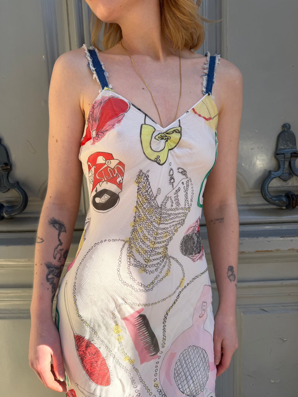 Robe Christian Dior en soie