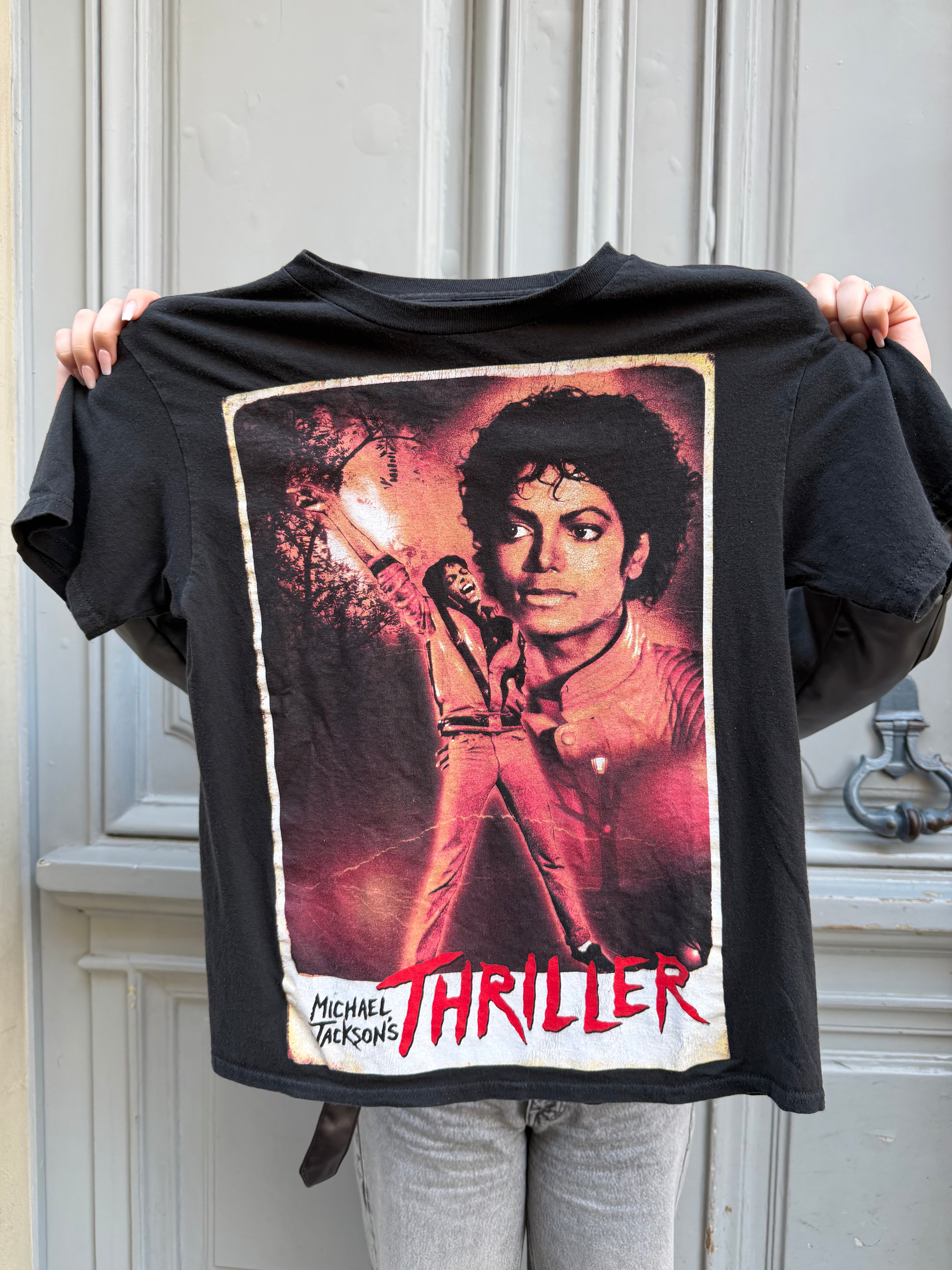 T-shirt noir Michael Jackson