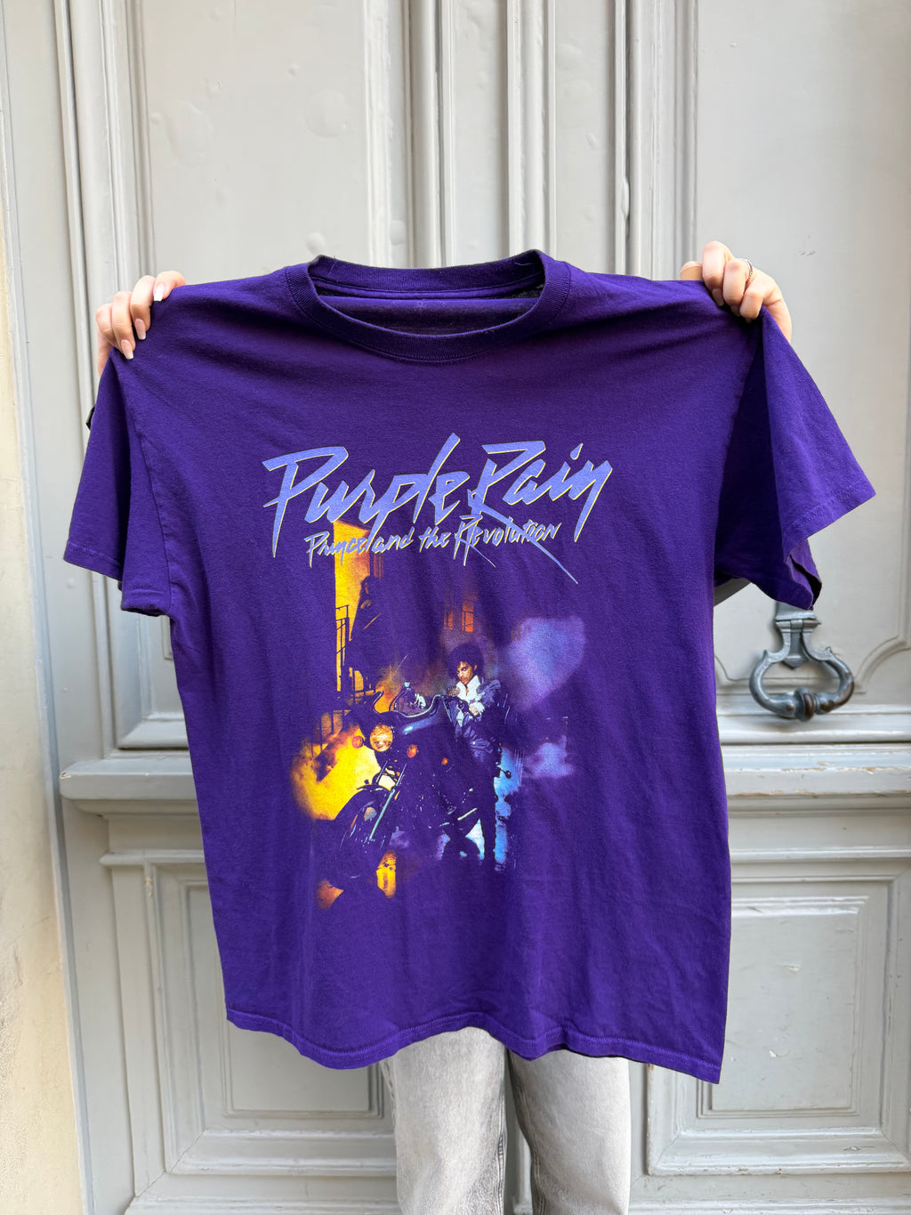 T-shirt violet Purple Rain