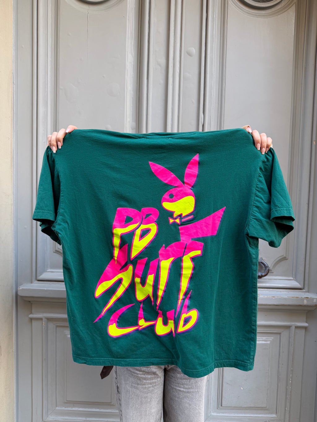 T-shirt vert PlayBoy Surf Club