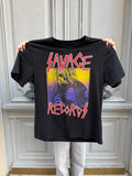 T-shirt Noir Savage Records