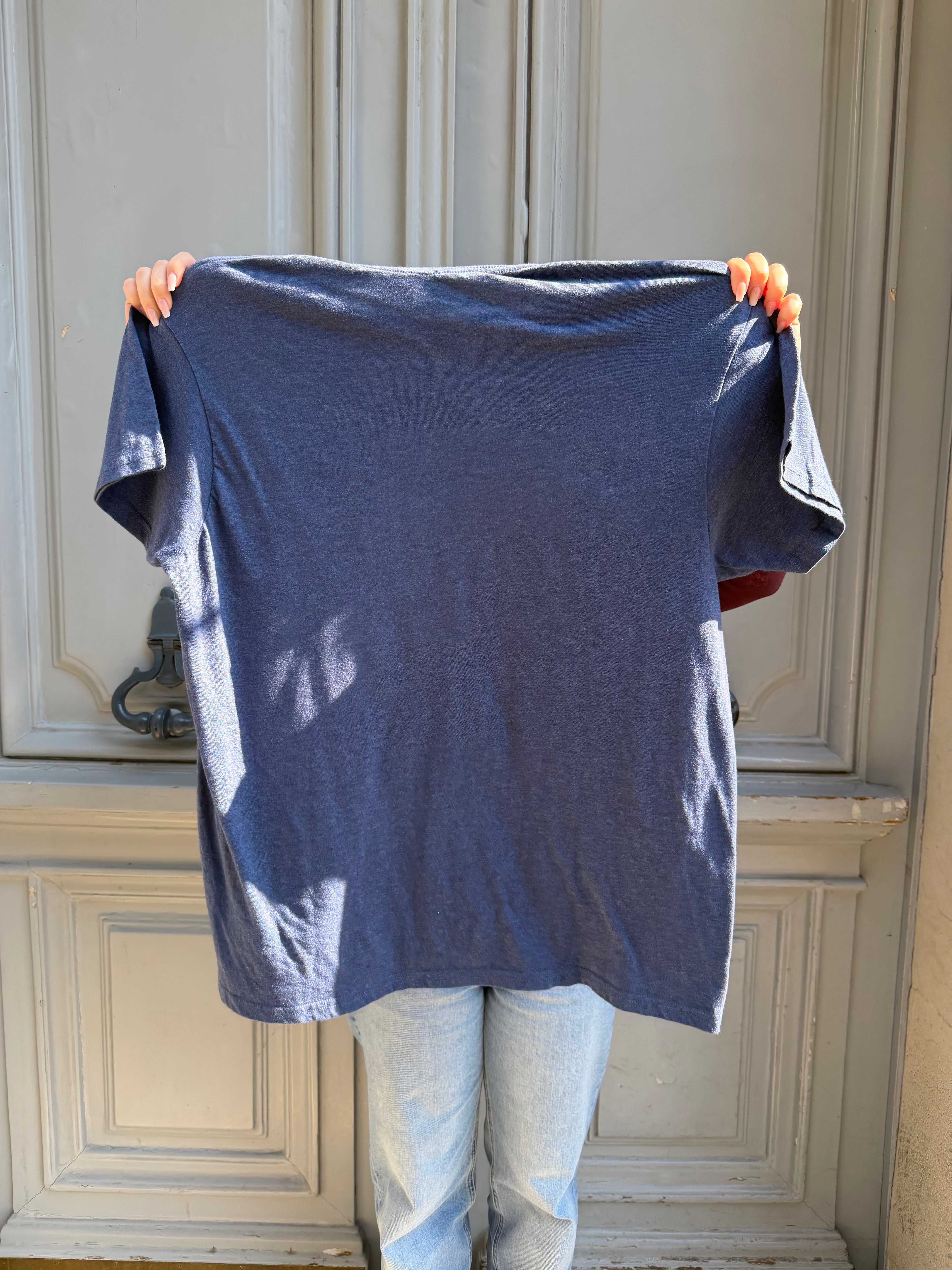 T-shirt bleu Nirvana