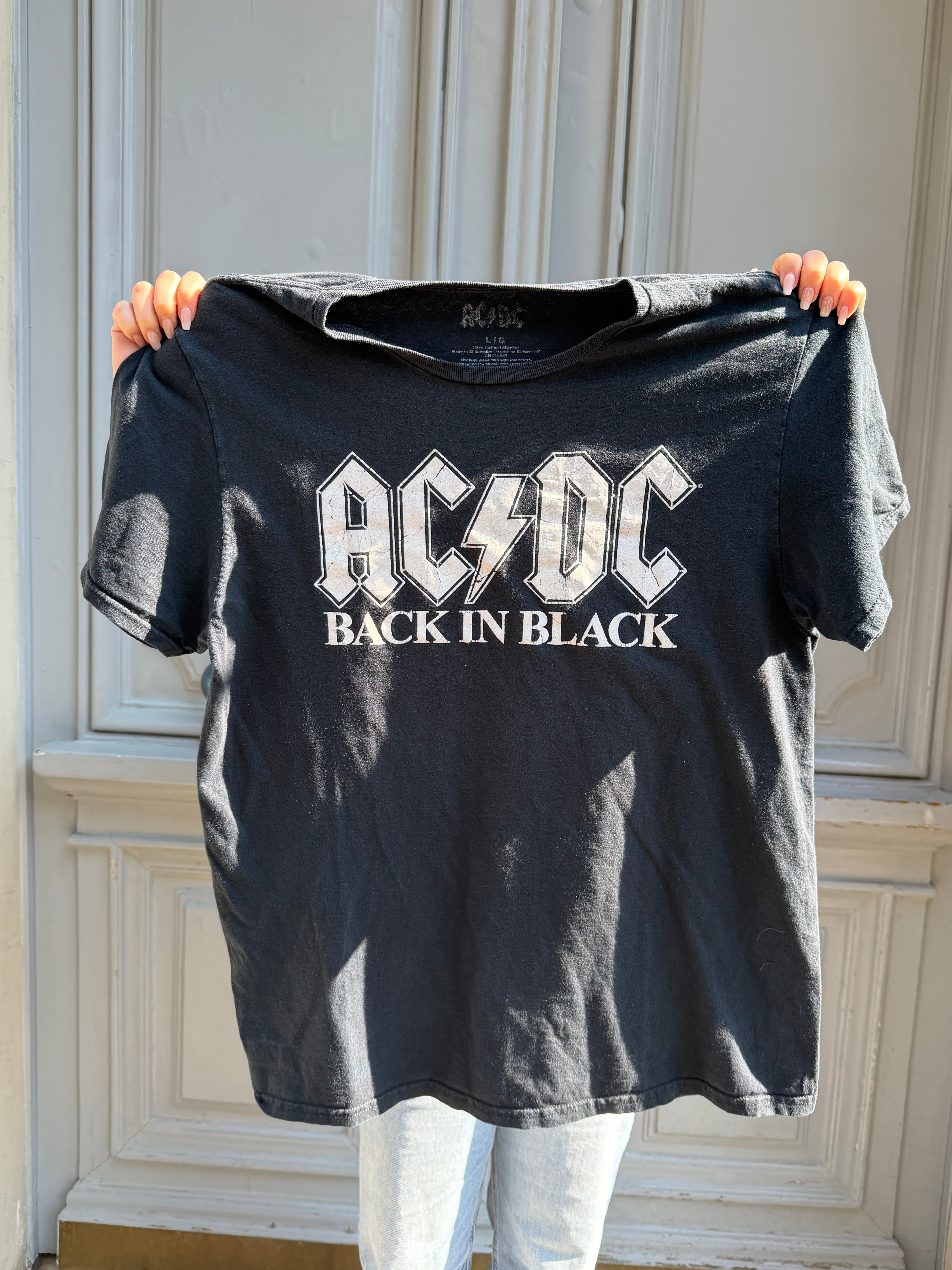 T-shirt noir ACDC