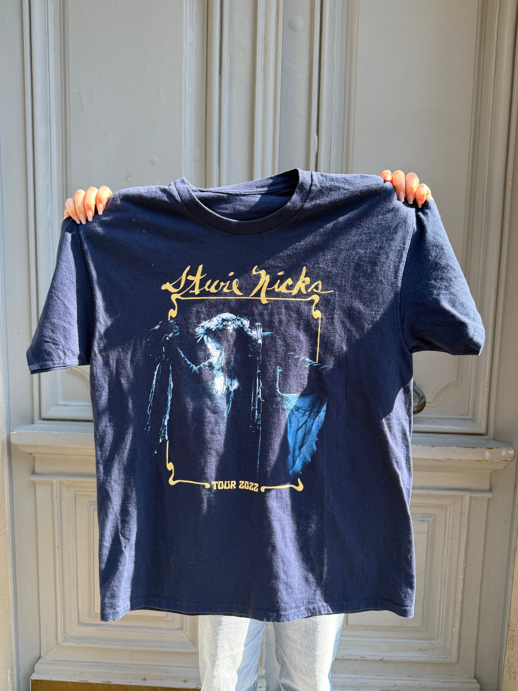 T-shirt bleu Sturie Nicks