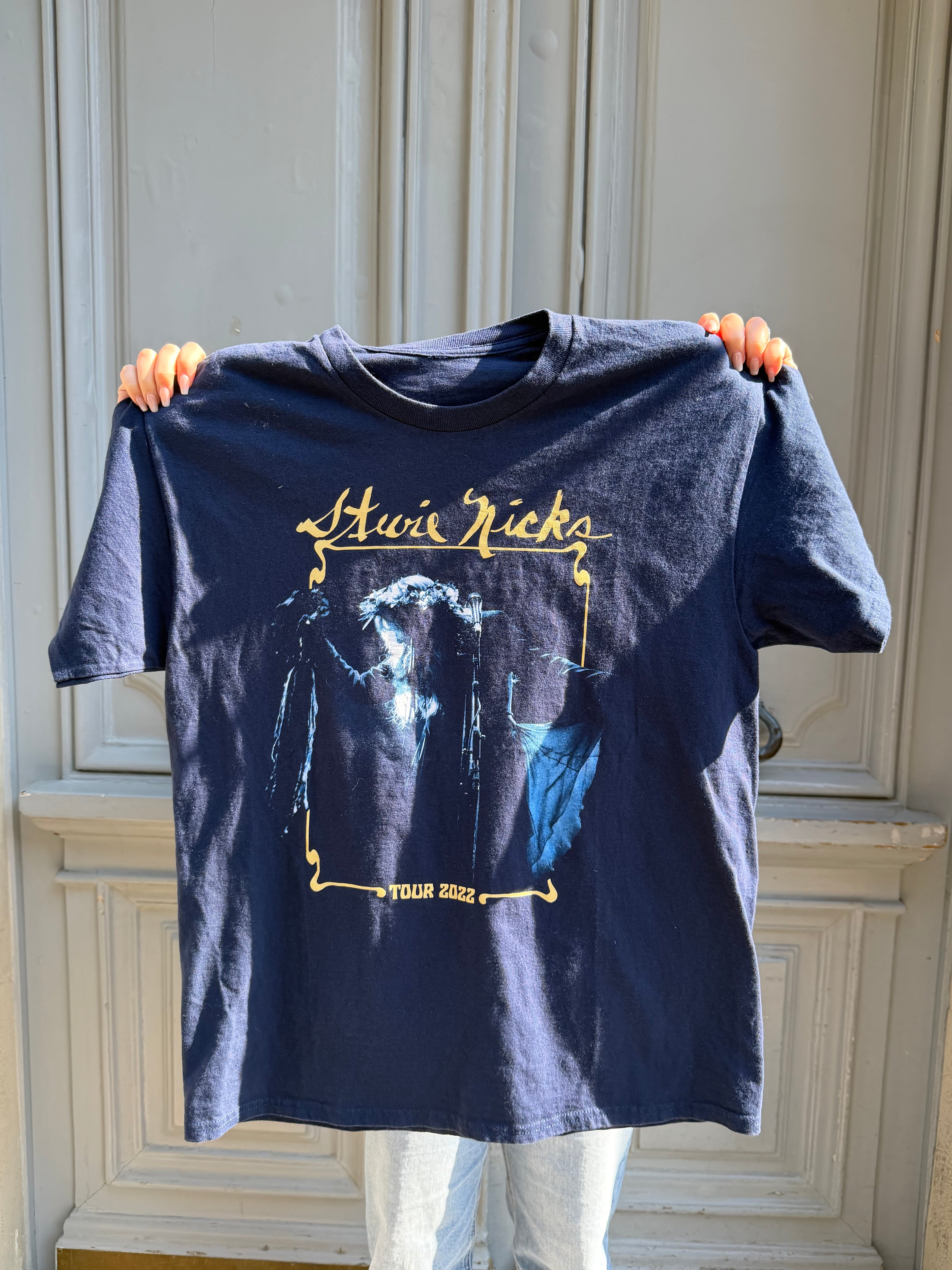 T-shirt bleu Sturie Nicks
