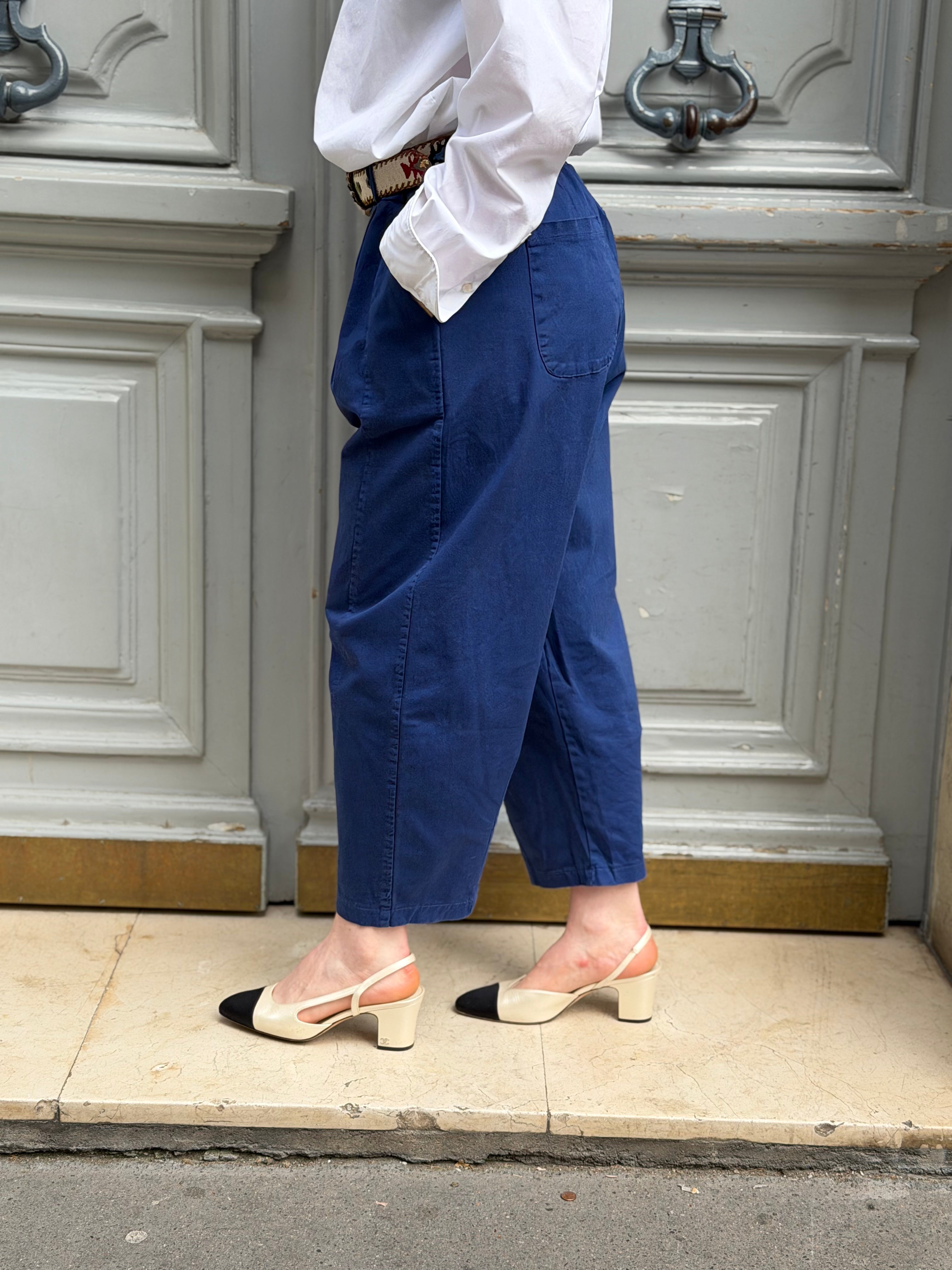 Pantalon bleu marine