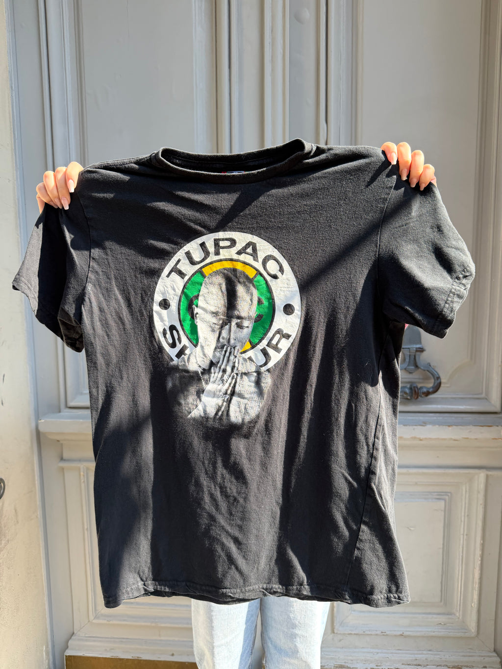 T-shirt noir Tupac