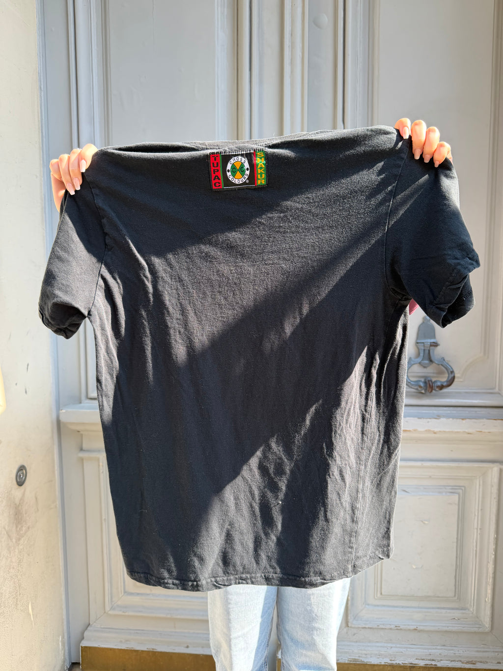 T-shirt noir Tupac