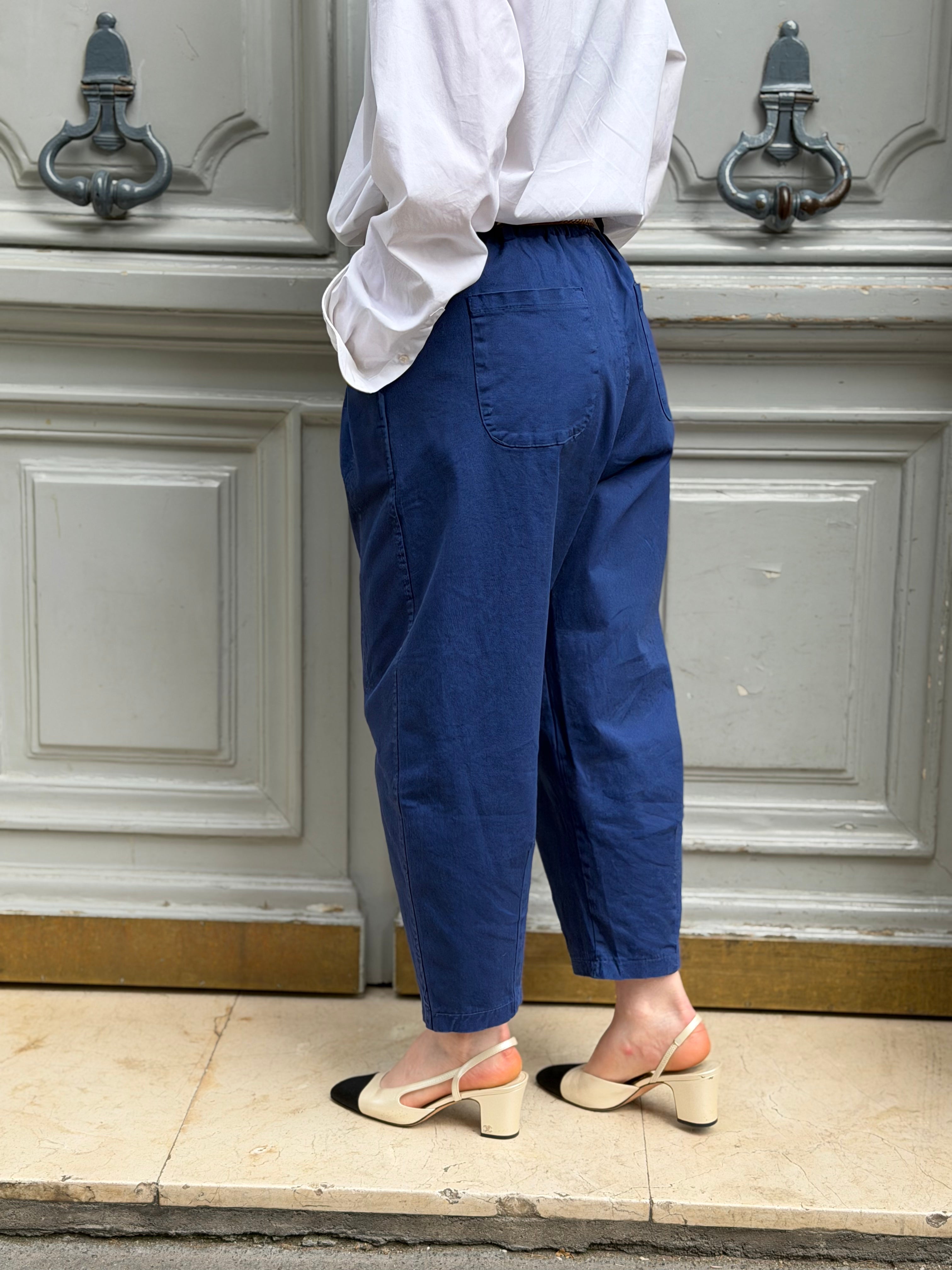 Pantalon bleu marine