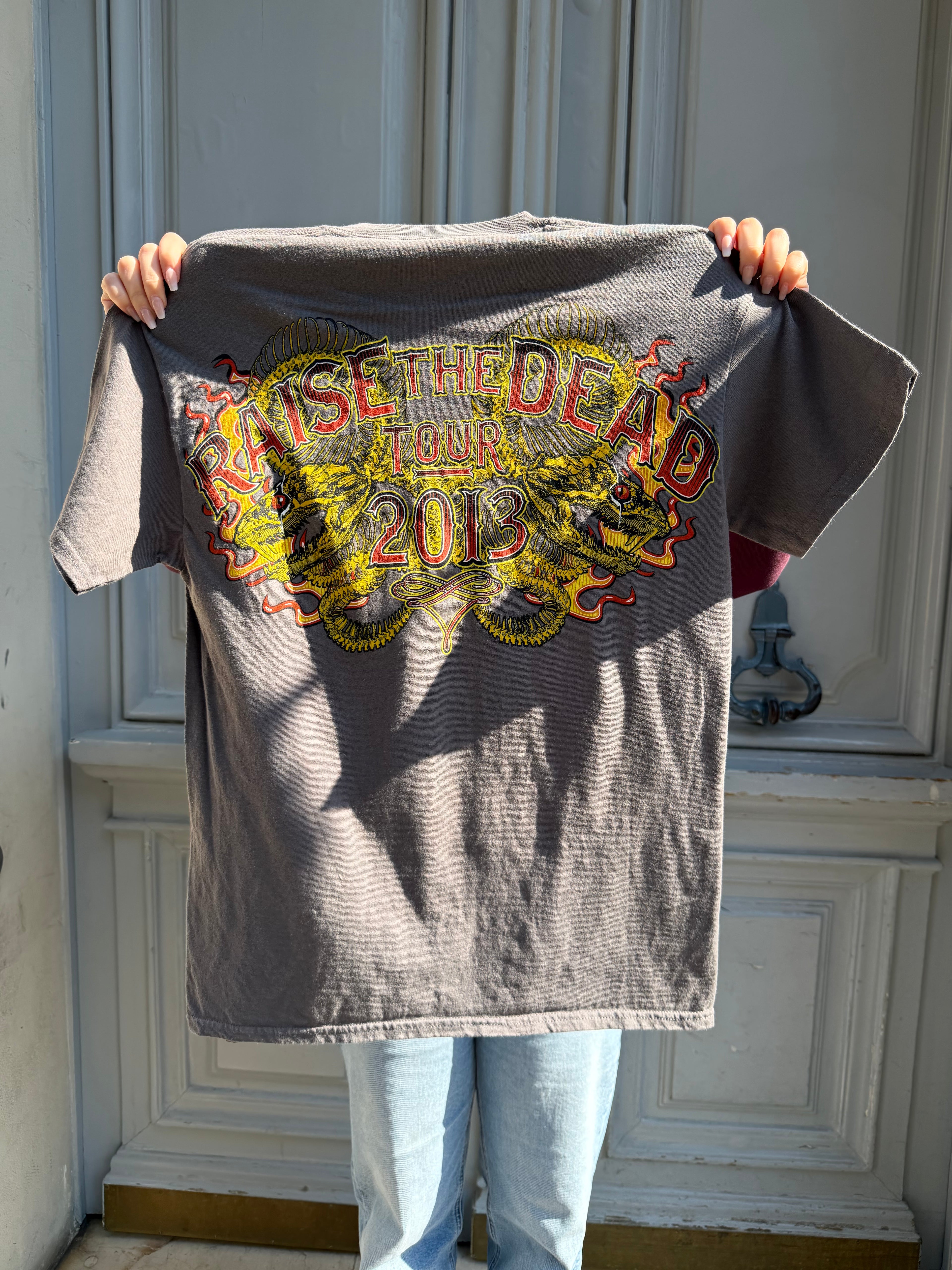 T-shirt gris Alice Cooper
