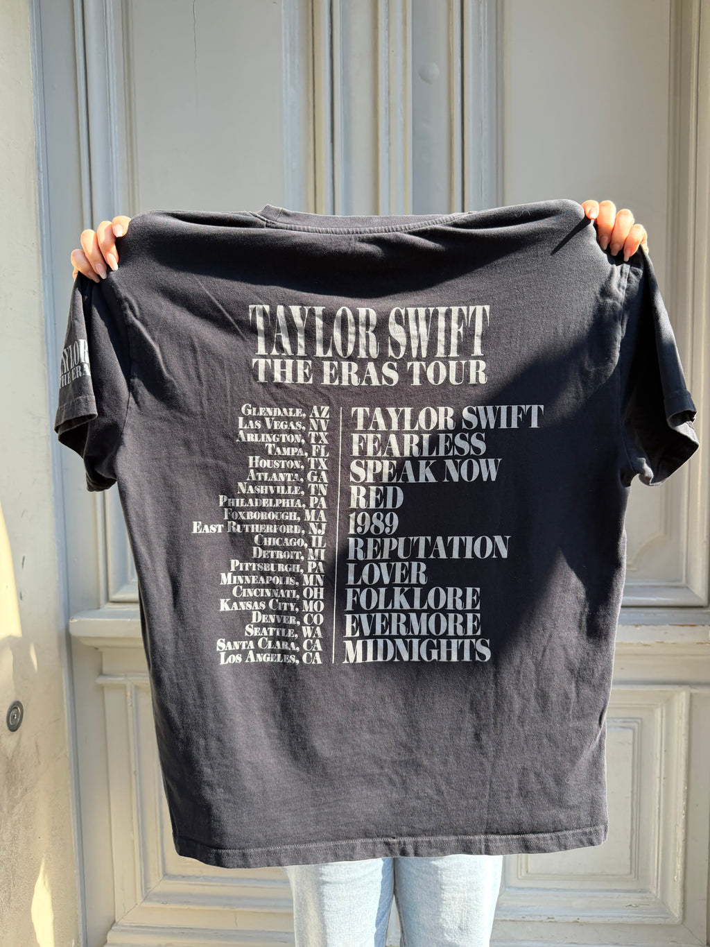 T-shirt noir Taylor Swift