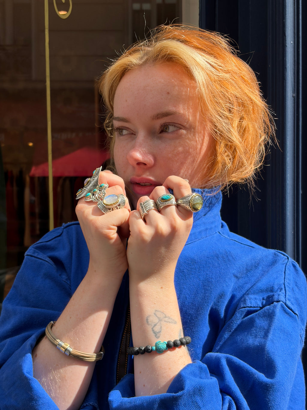 Bague labradorite « Éclat sauvage »