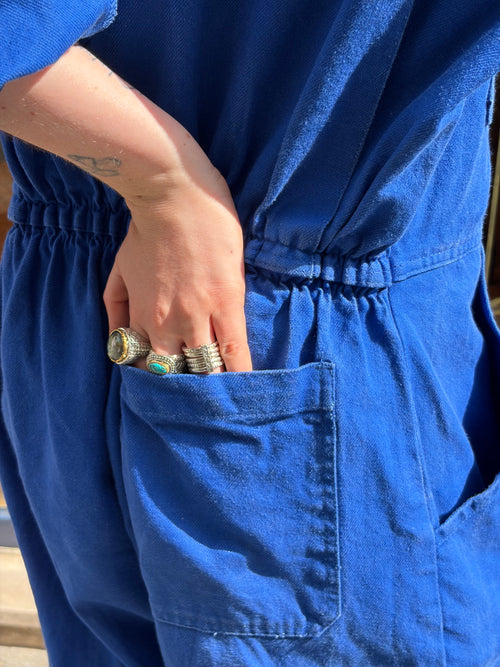 Bague turquoise du Tibet