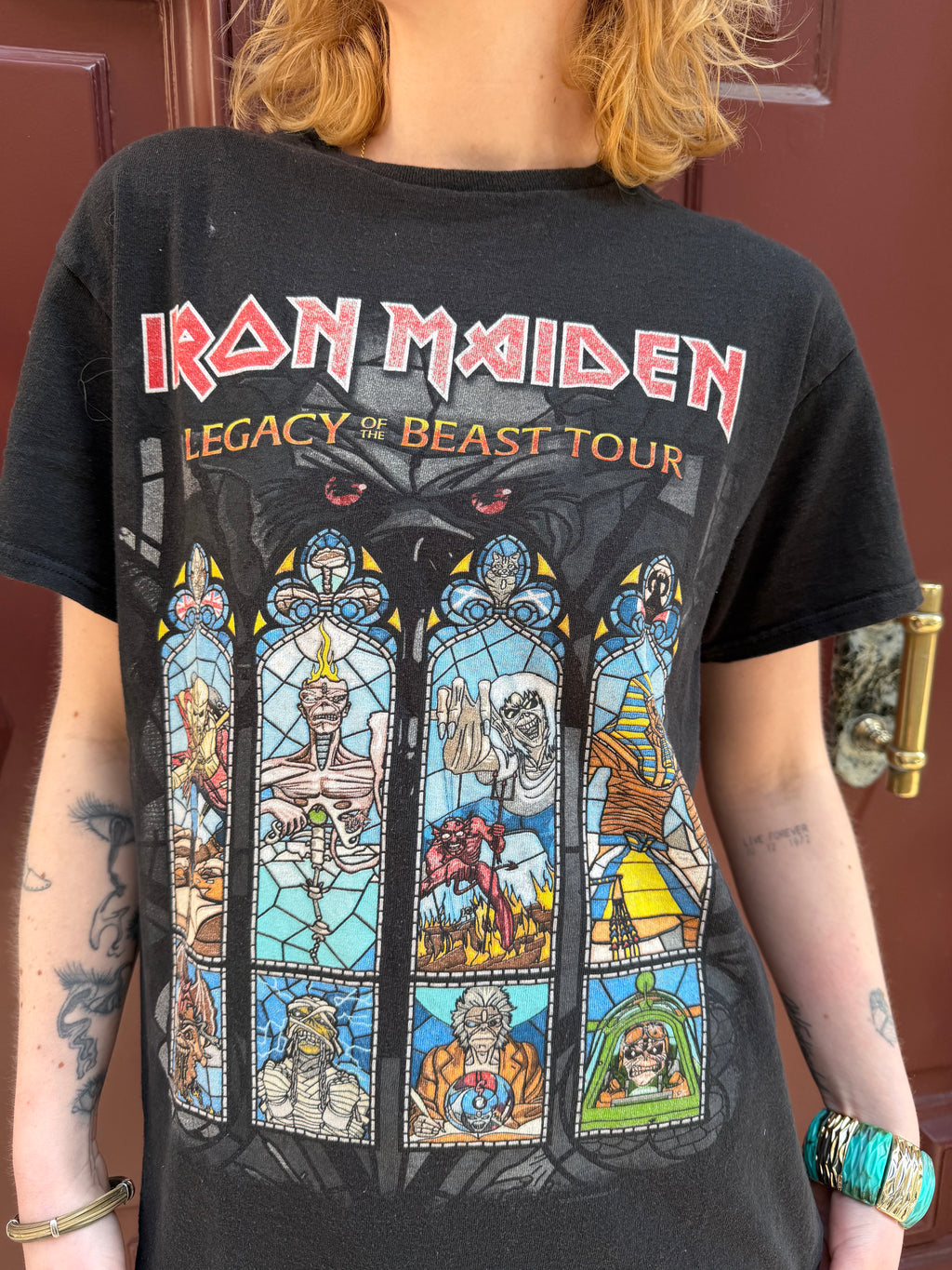 T-shirt noir Iron Maiden